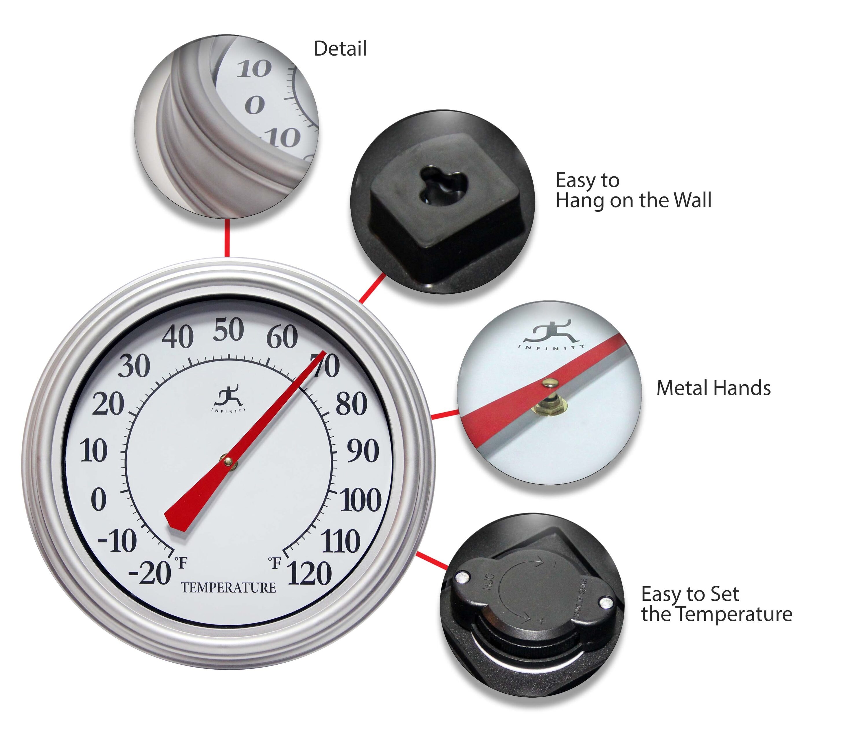 Infinity Instruments 15355SV-4336 Digital-Weather-Stations - View #5