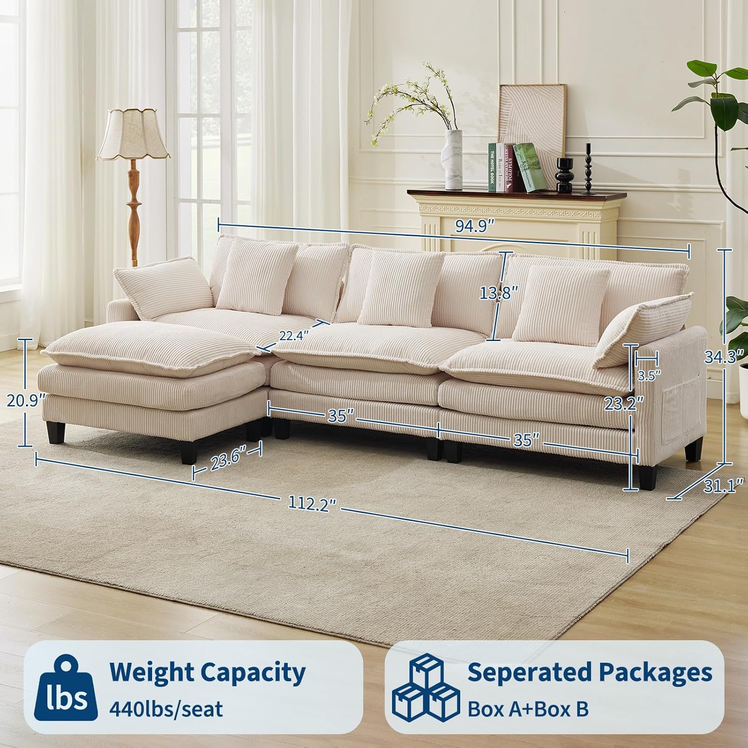 Garvee YYWVNN334DERLT Sofas-Loveseats - View #2