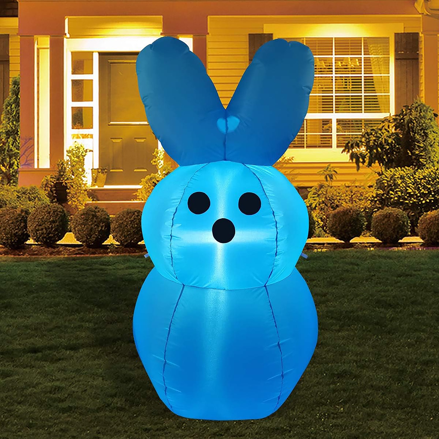 5 FT Easter Inflatable Outdoor Decoration, Easter Inflatables Bunny store