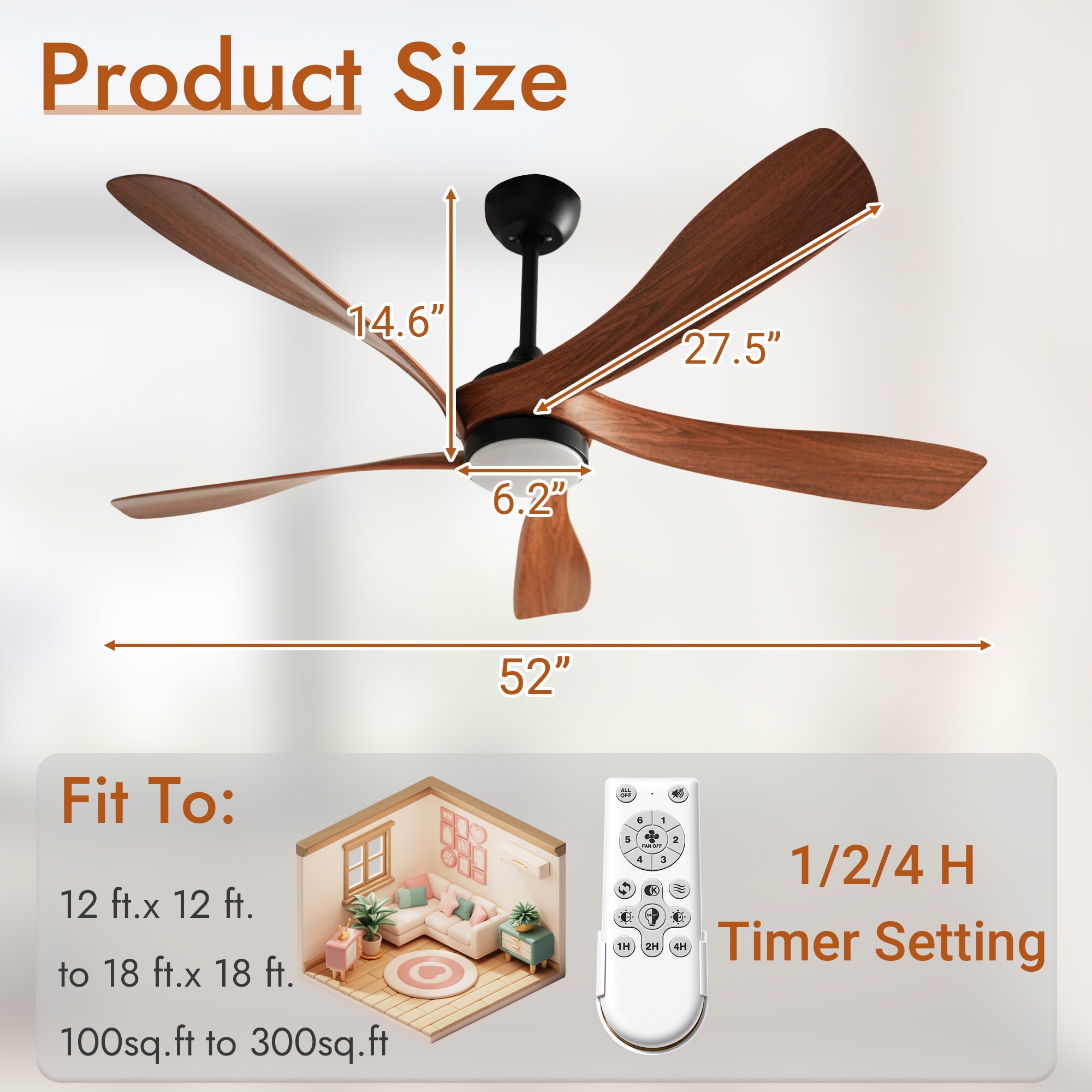 Cuschoice JAN-31-CF Ceiling-Fans - View #4