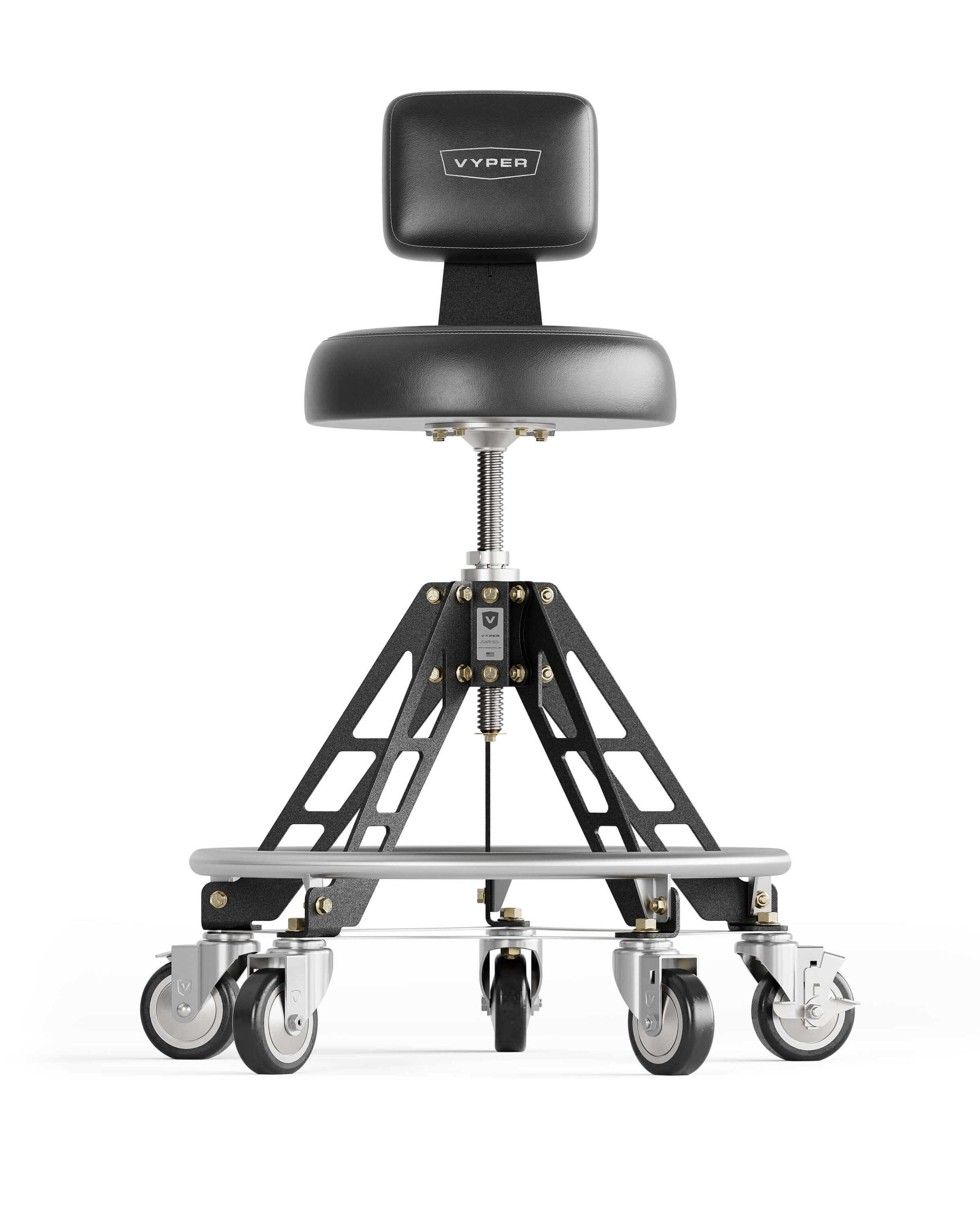 Vyper 34-in x 23-in Work seat ( Black )