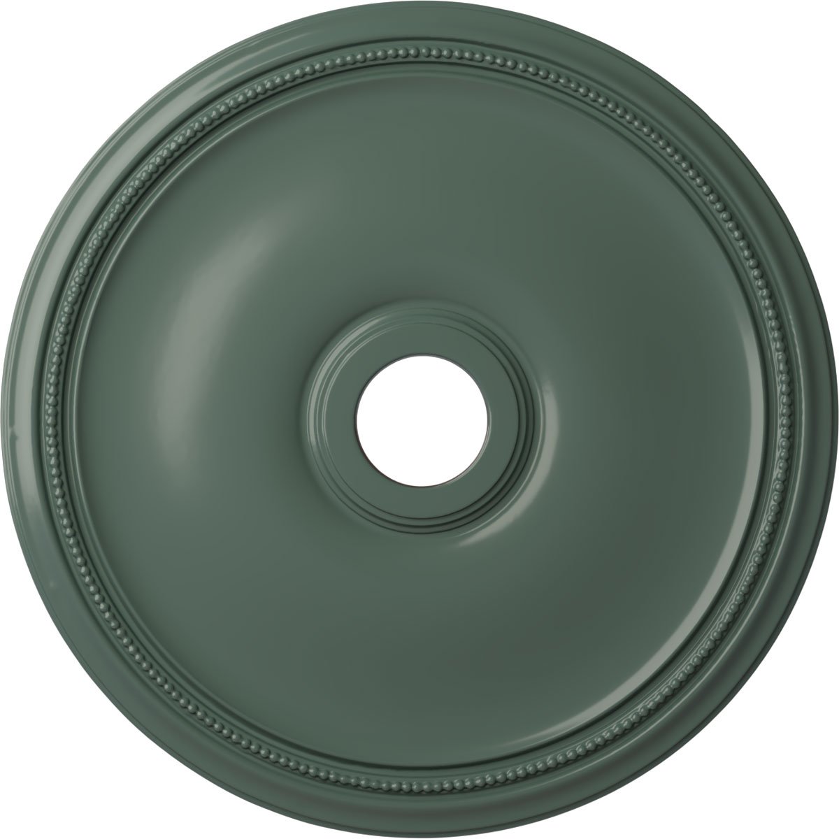 Ekena Millwork CM24THCBF Theia 24-in W x 24-in L Painted Cloud Burst Polyurethane Whole Ceiling Medallion