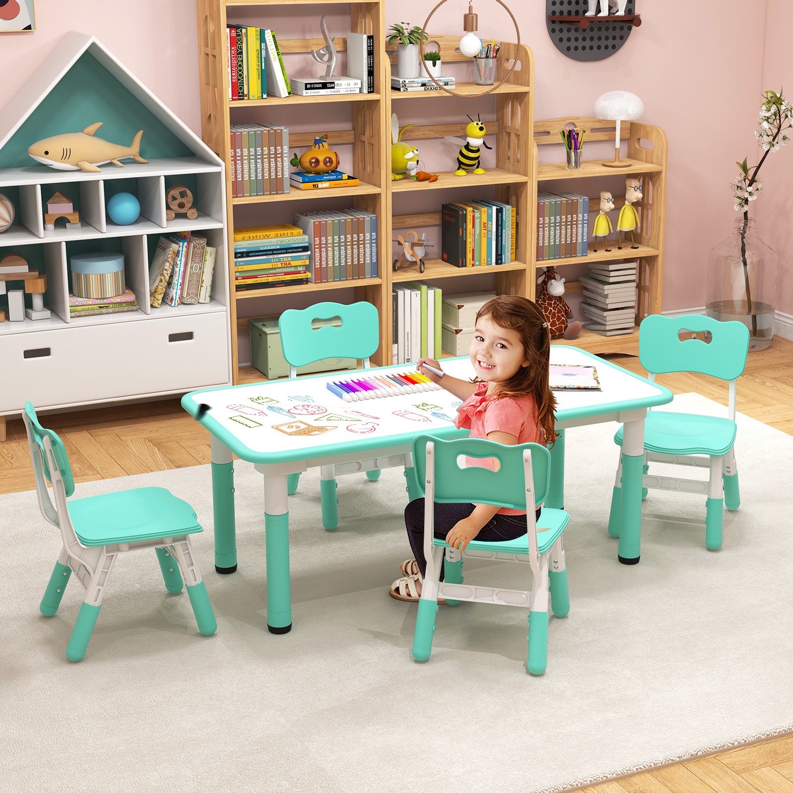 Slickblue D-CO-NG97101YH Kids-Play-Tables - View #4