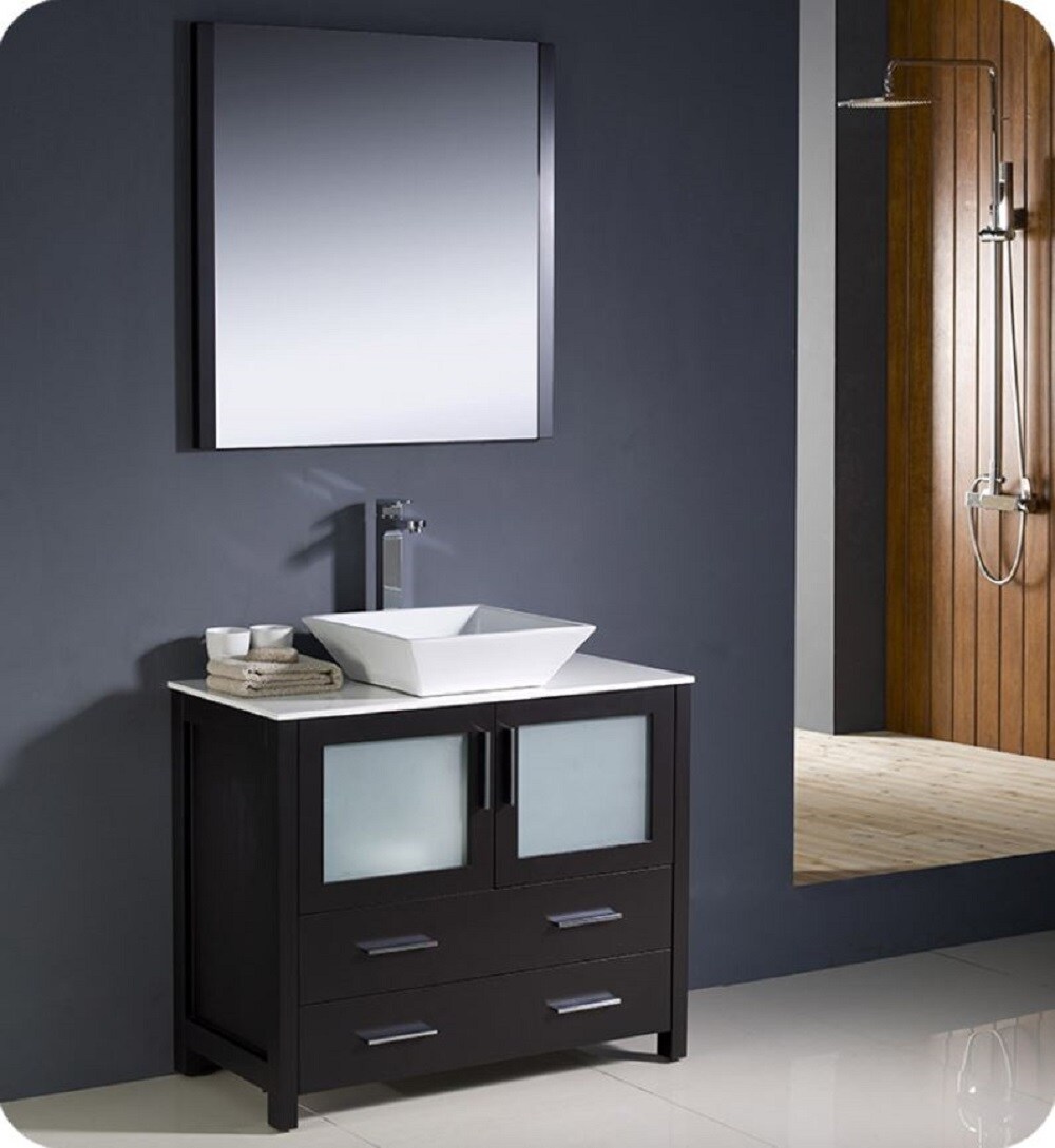 Fresca FVN6236ES-VSL Bath-Vanity-Combo - View #2
