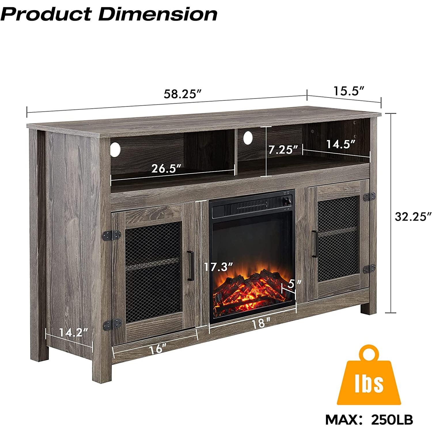 Bayfeve BF-1693S1-FP Electric-Fireplaces - View #9