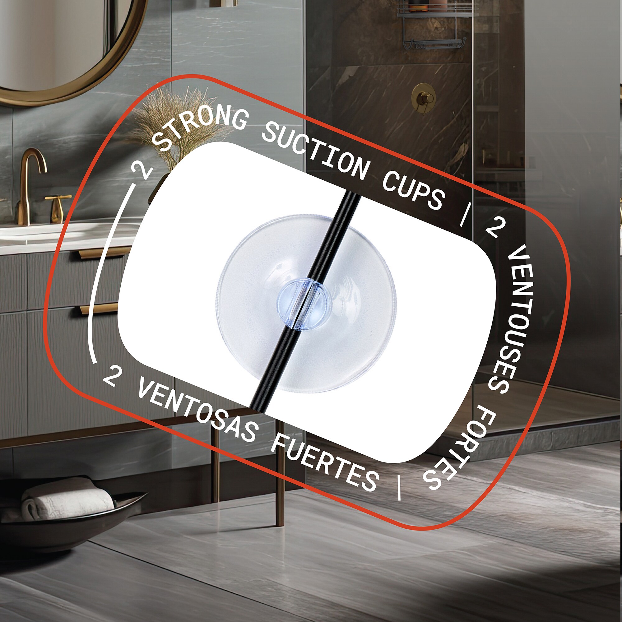 ACENTO SC421MBK Hanging-Shower-Caddies - View #4