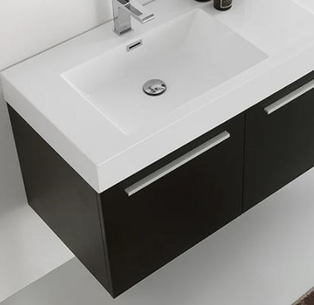 Fresca FCB8093BW-D-I Bath-Vanity-Combo - View #8