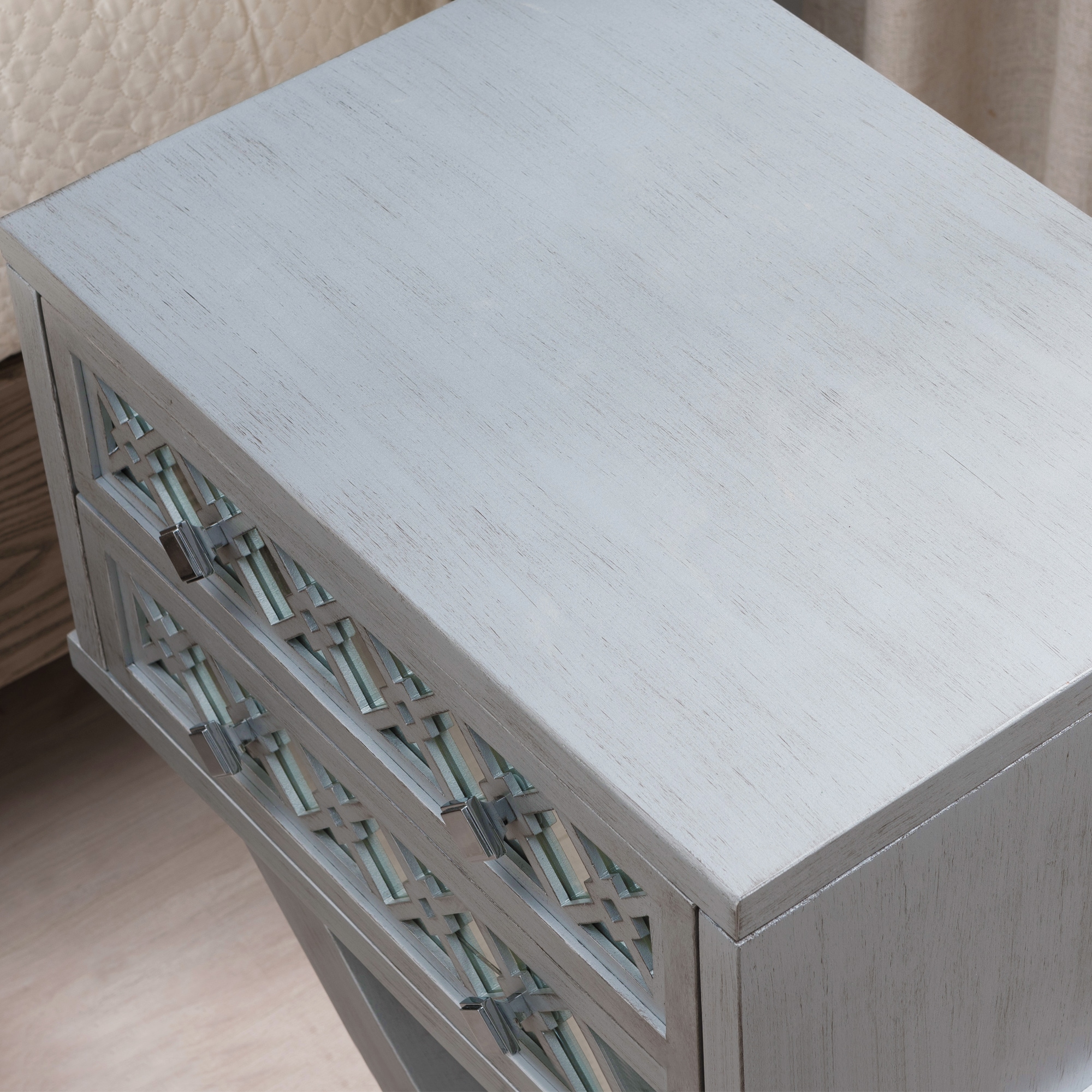 Leick Home 10082-SV nightstands - View #3