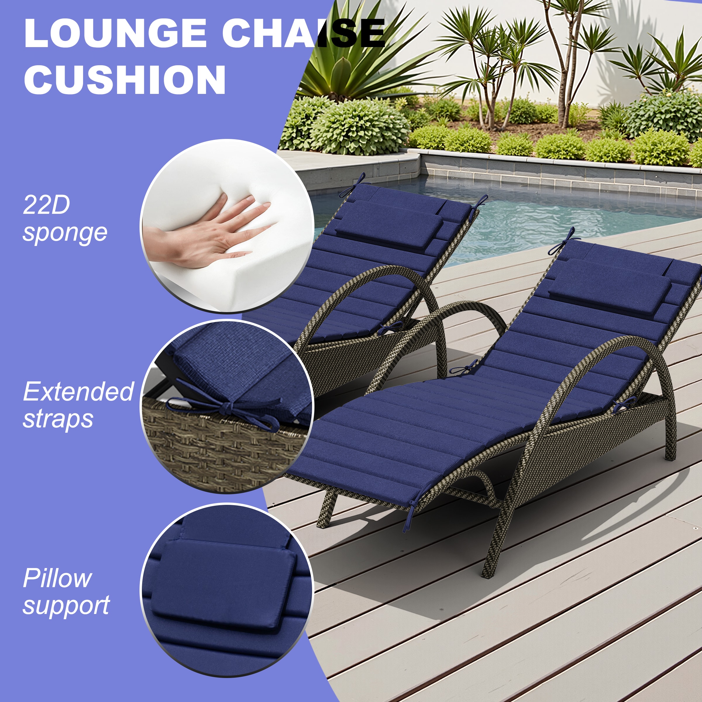 Pellebant ST25-CU003NAV72-1 Patio-Furniture-Cushions - View #5