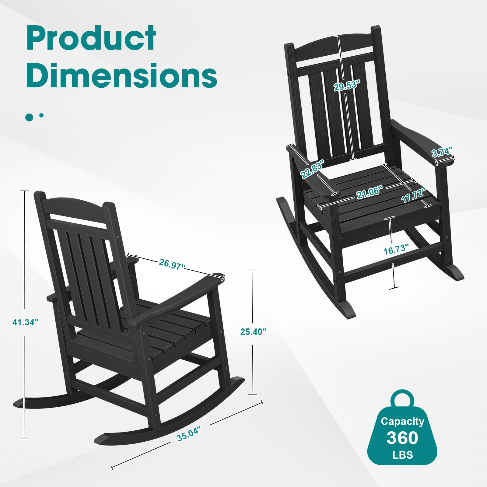 JEAREY 03YY-DZ-BG Patio-Chairs - View #3