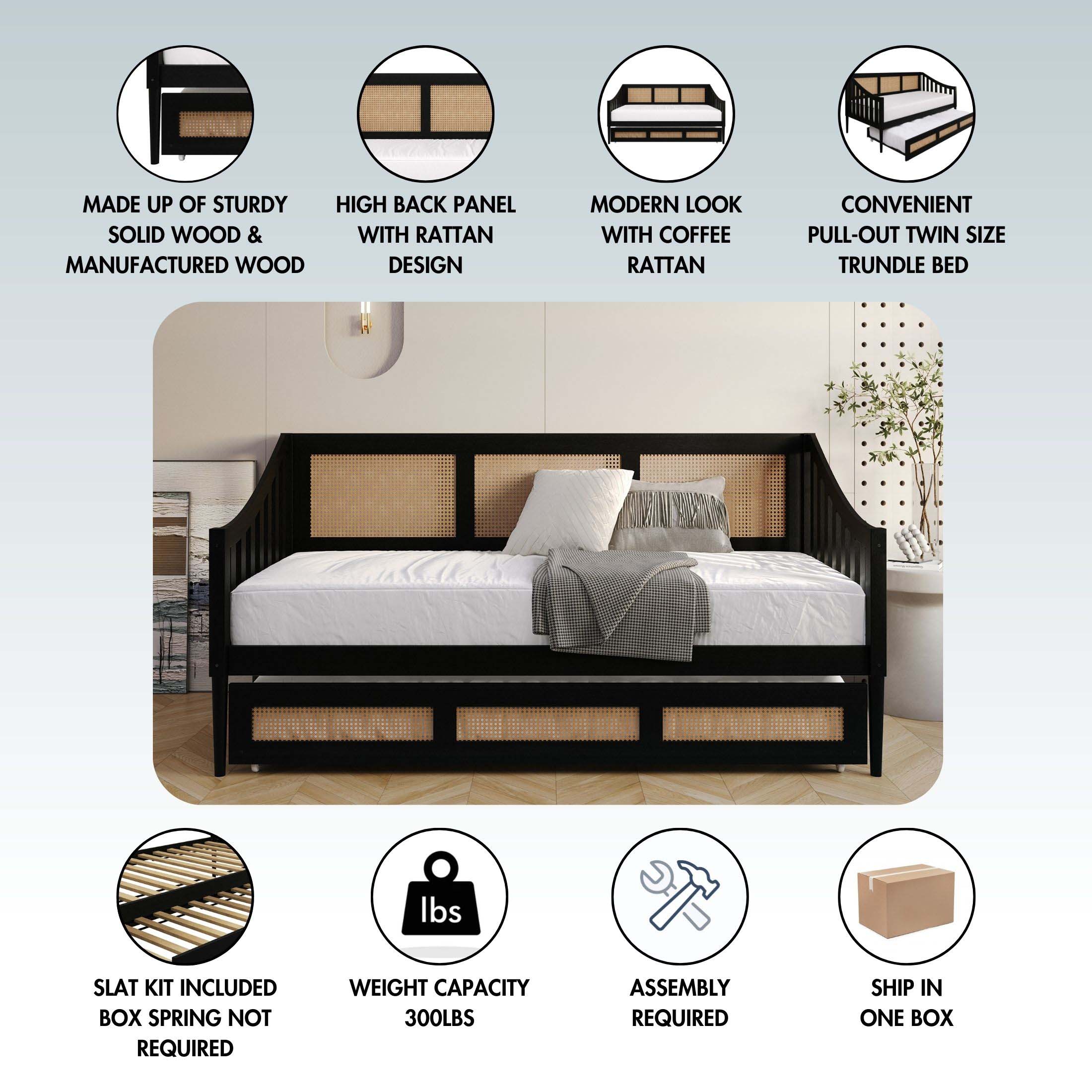 ChaletPosh C264TT-BK-WD futons - View #12