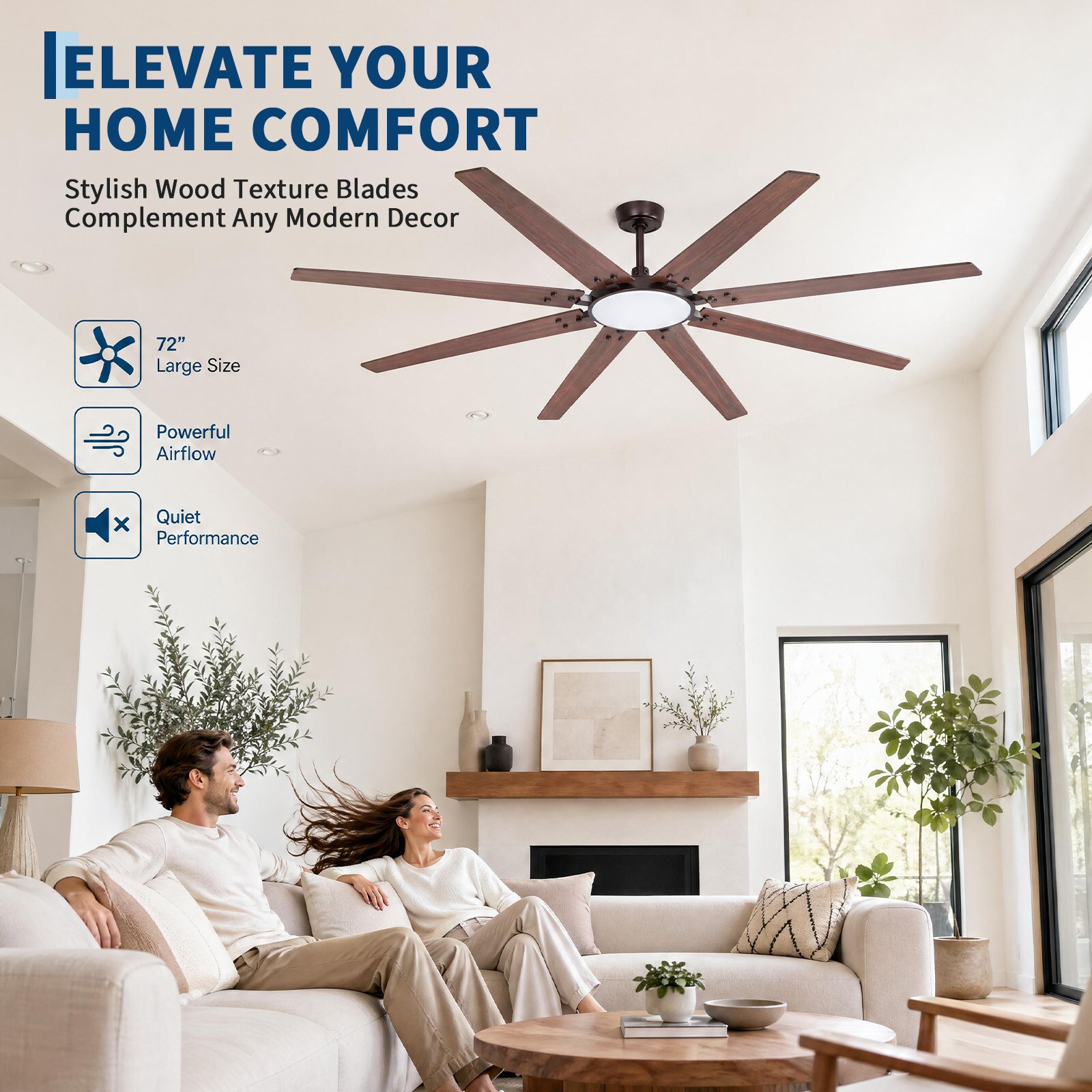 GarveeLife CRBRKHKGTH4KE522K Ceiling-Fans - View #3