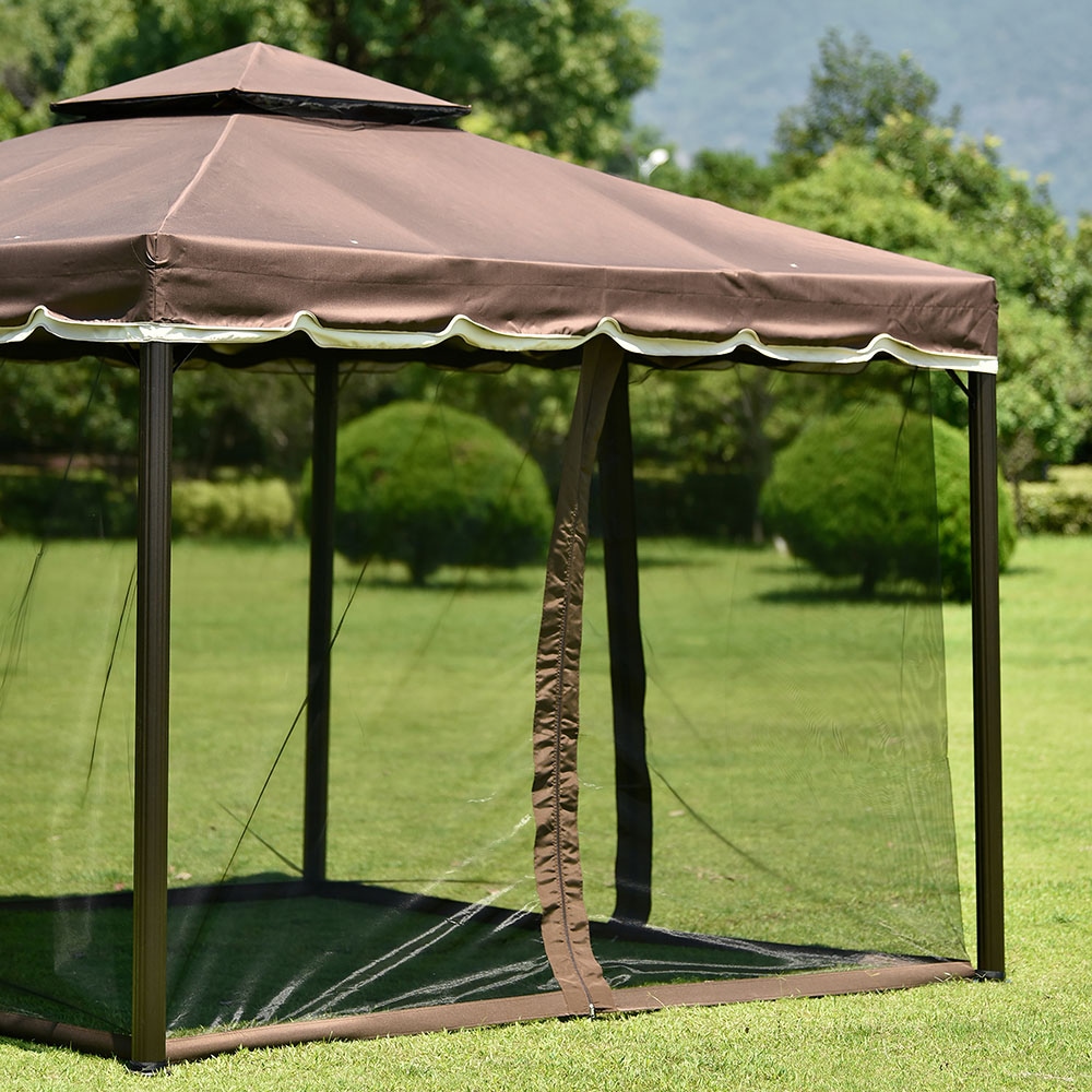Sunrinx MG30-45-HW Wood-Resin-Gazebos - View #12