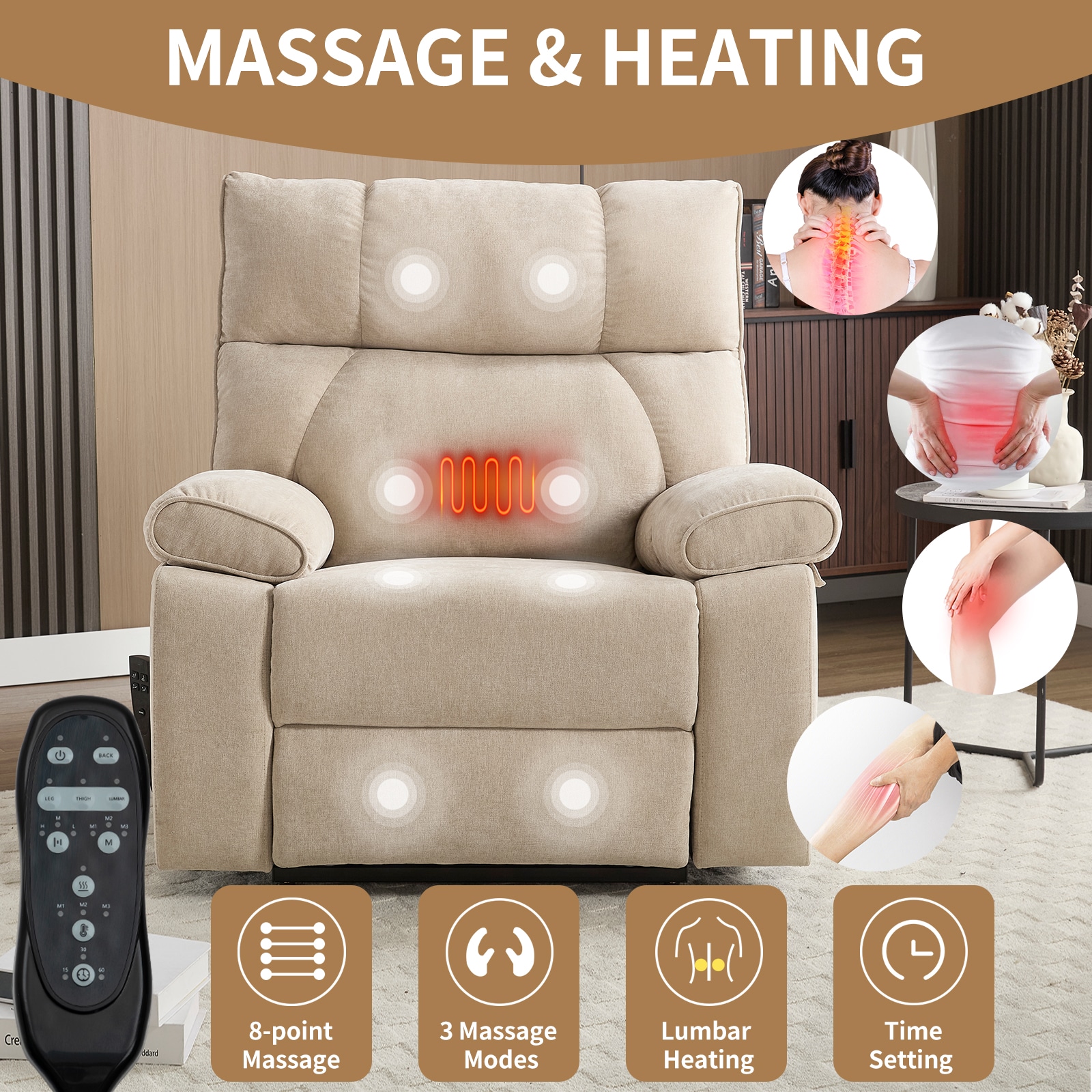 Mondawe MD-TP59AAD recliners - View #2