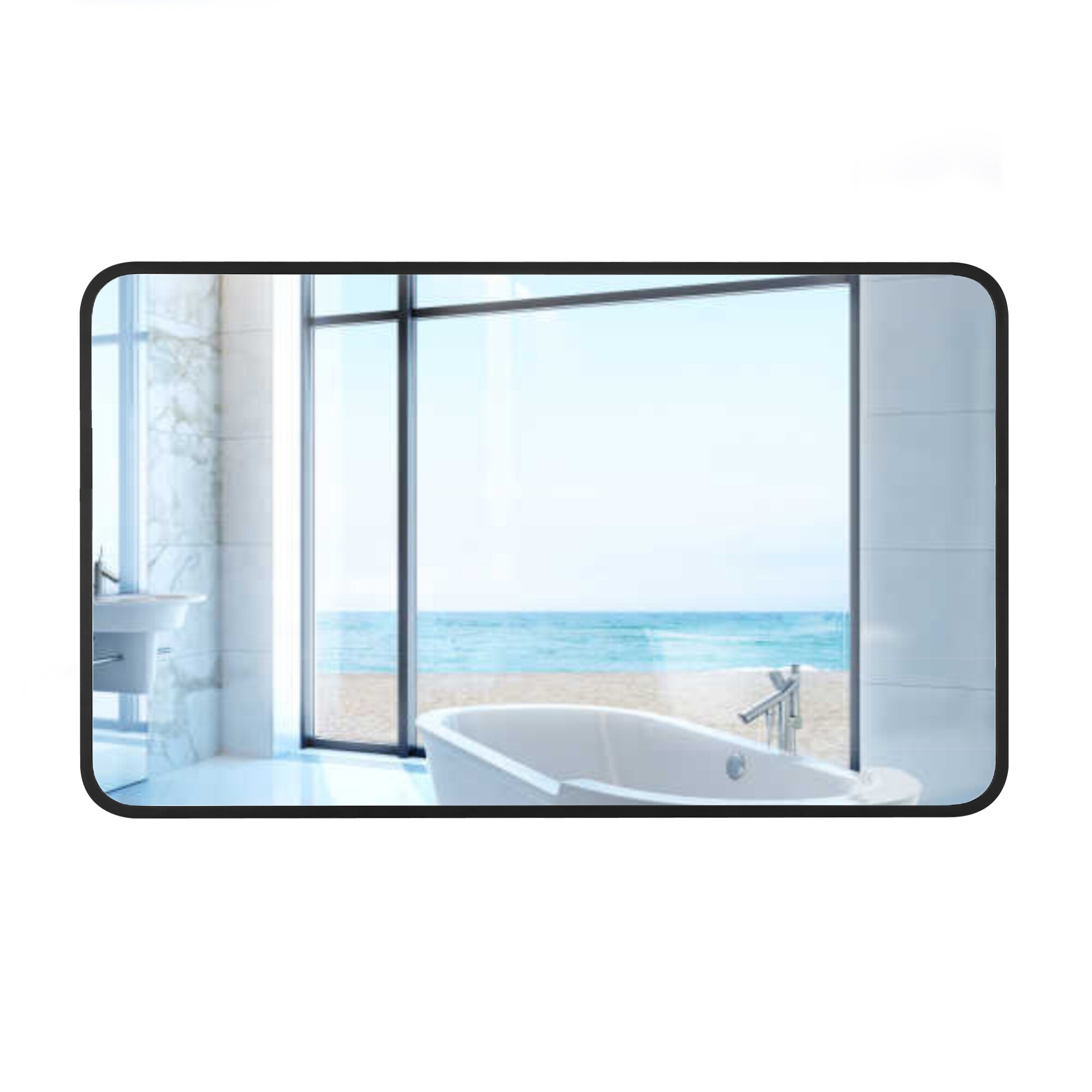 GETLEDEL MR-2704-BK Framed-Bath-Mirrors - View #10