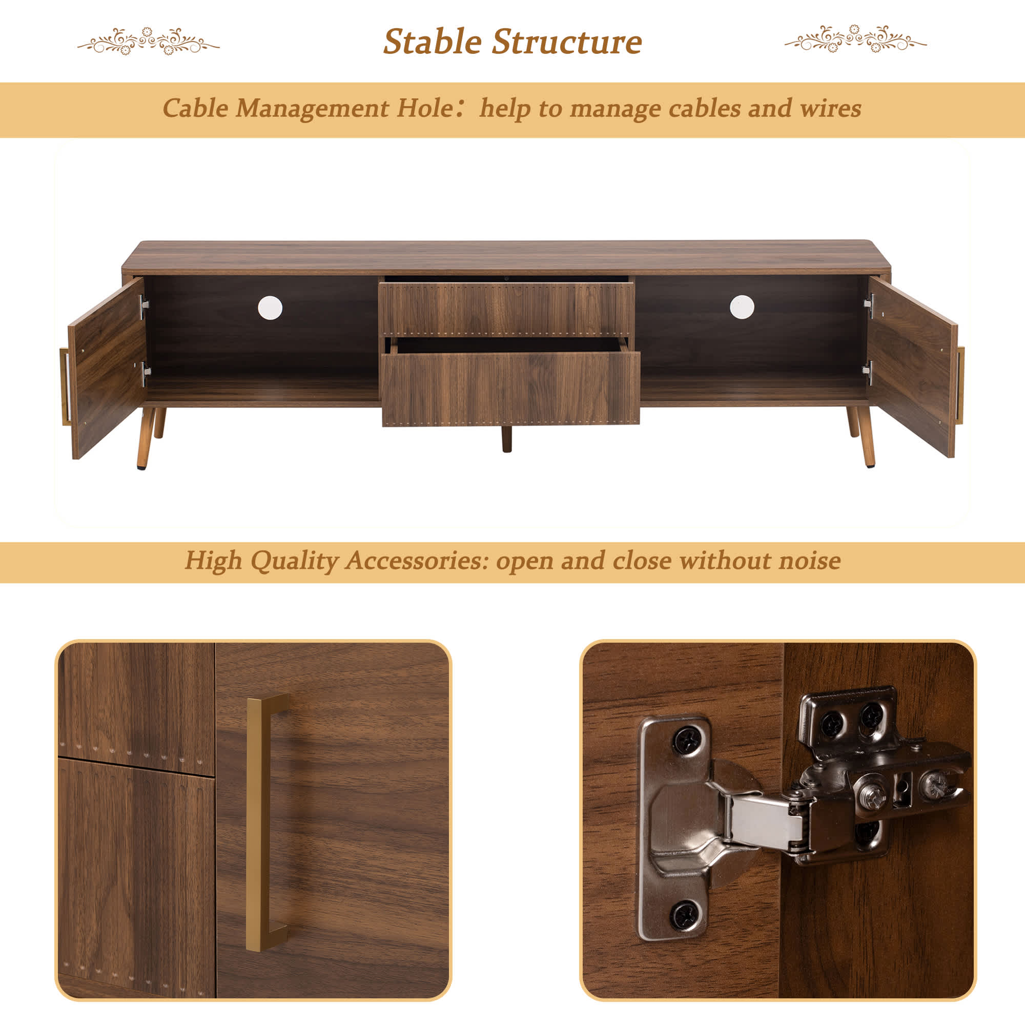 Vynxaria LESX1365-DJTV-ST002 Tv-Stands - View #6