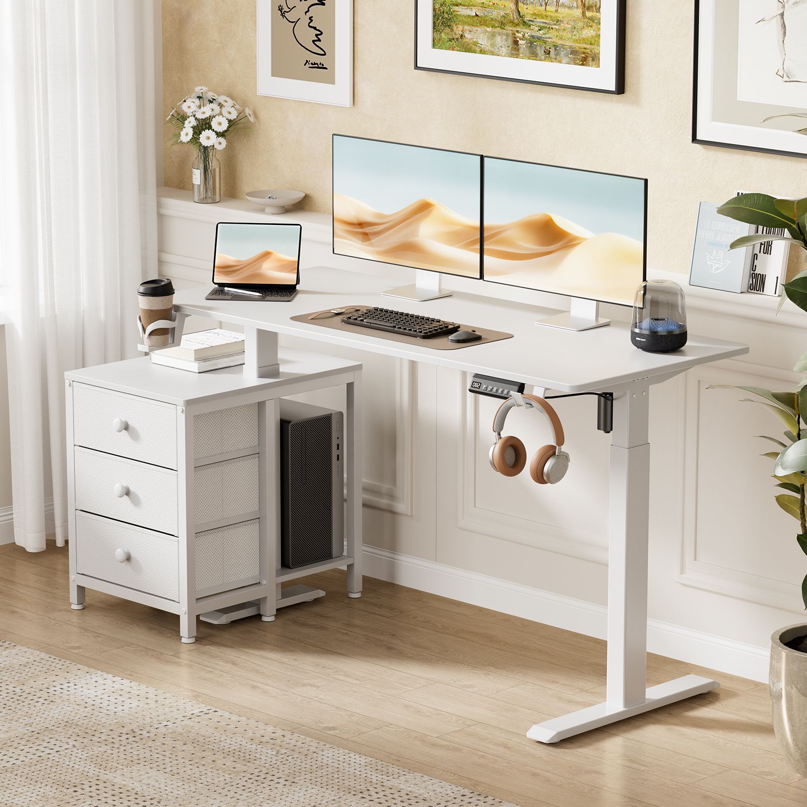 HAUSOURCE LW-HOT003WH-14 desks - View #3