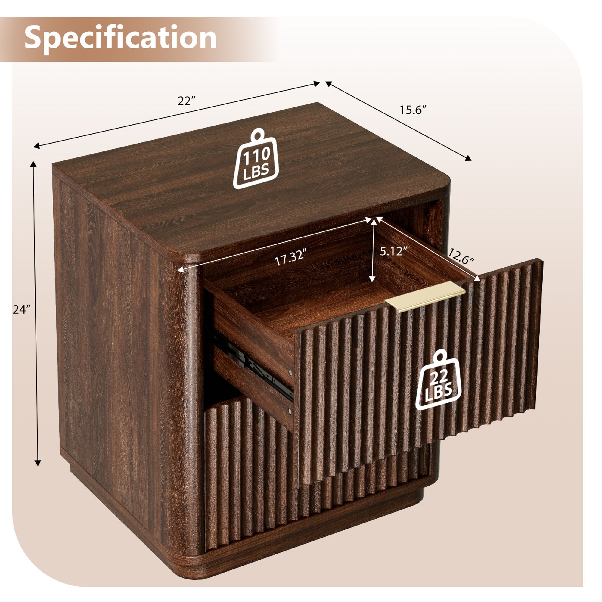 Winado 1-G52011496 nightstands - View #4