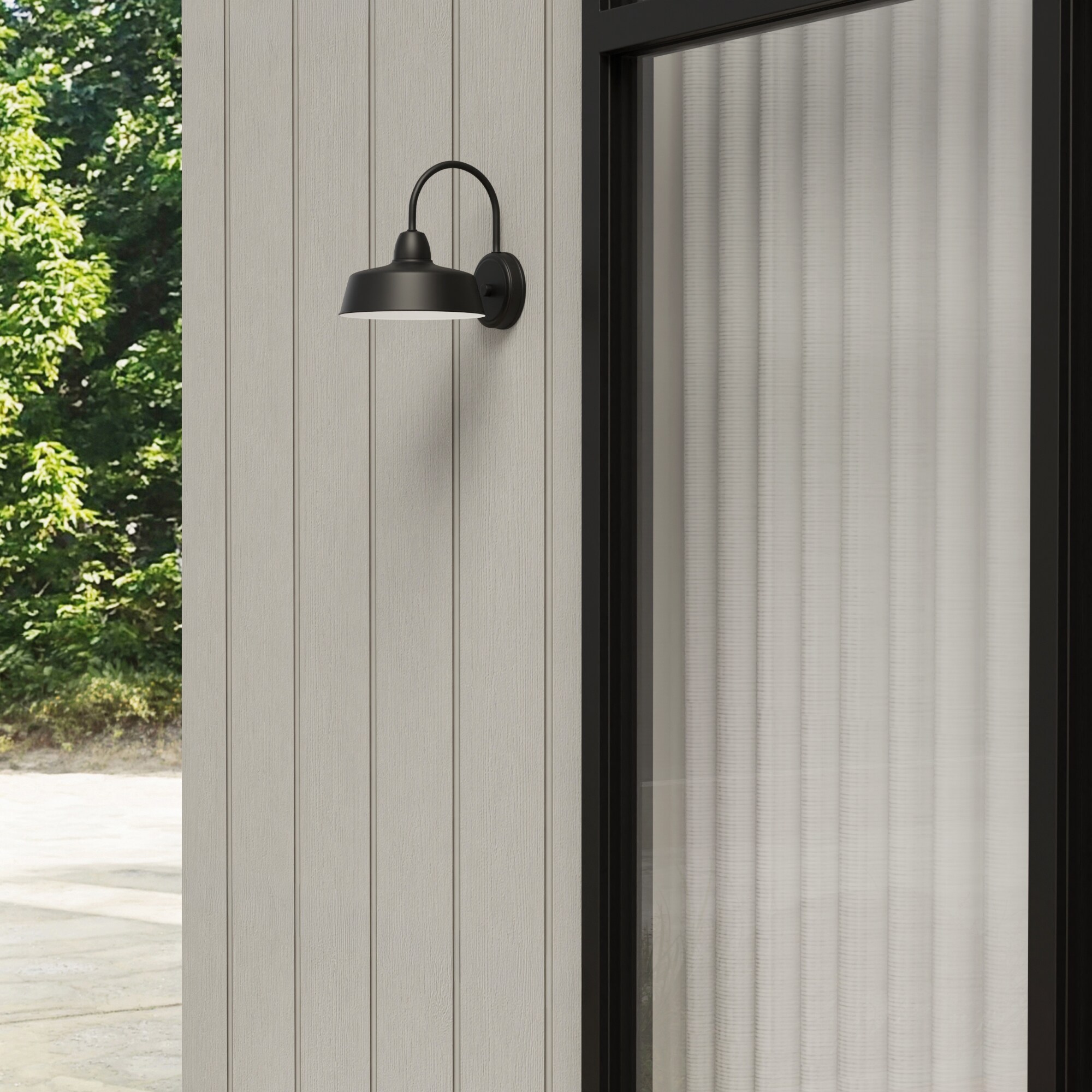 Project Source WLS141MBK Outdoor-Wall-Lighting - View #4