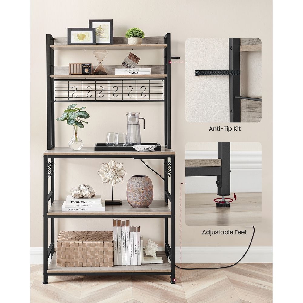 SONGMICS HOME KKS025B22 Dining-Kitchen-Storarge - View #2