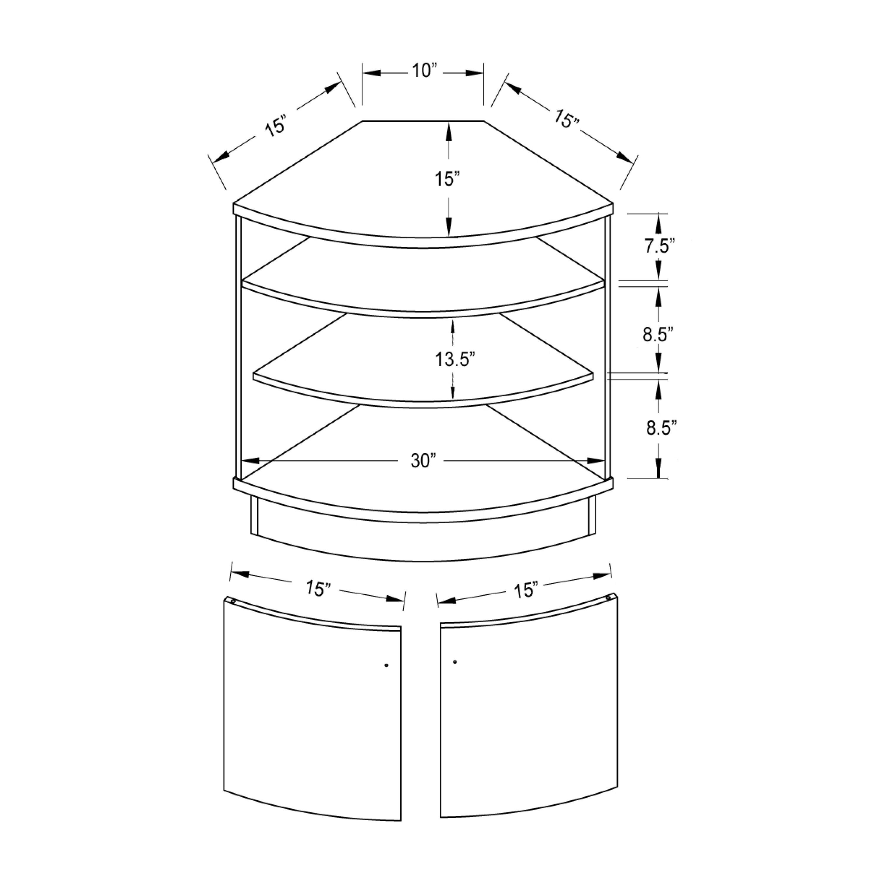 Furniture of America IDI-161750 Dining-Kitchen-Storarge - View #8