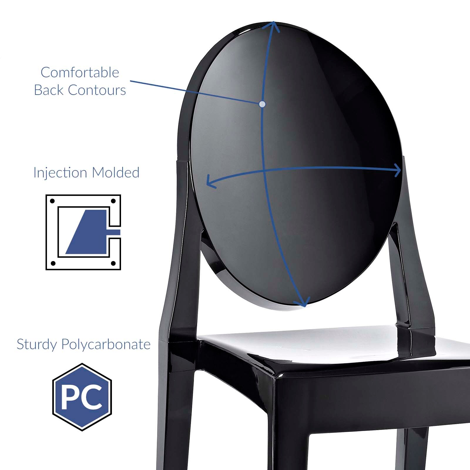 Modway EEI-122-BLK Dining-Chairs - View #5