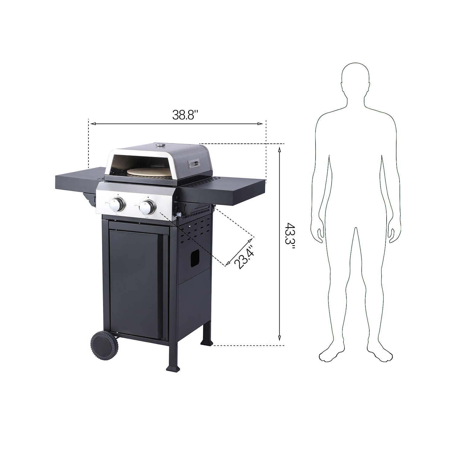 GZMR GZ-W22308 Gas-Grill - View #9