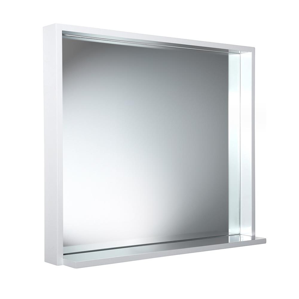 SLT151 Bathroom Mirror with Glass Shelf (35 x 28)