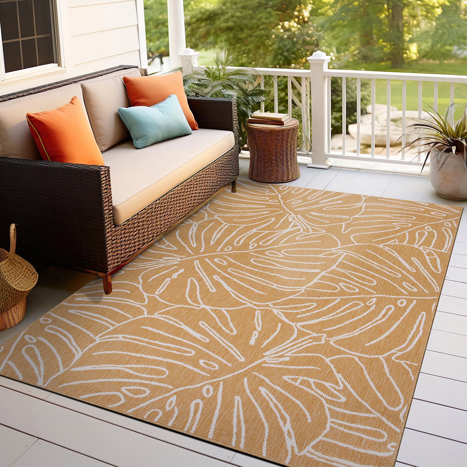 World Rug Gallery 4031YELLOW8X10 rugs - View #9
