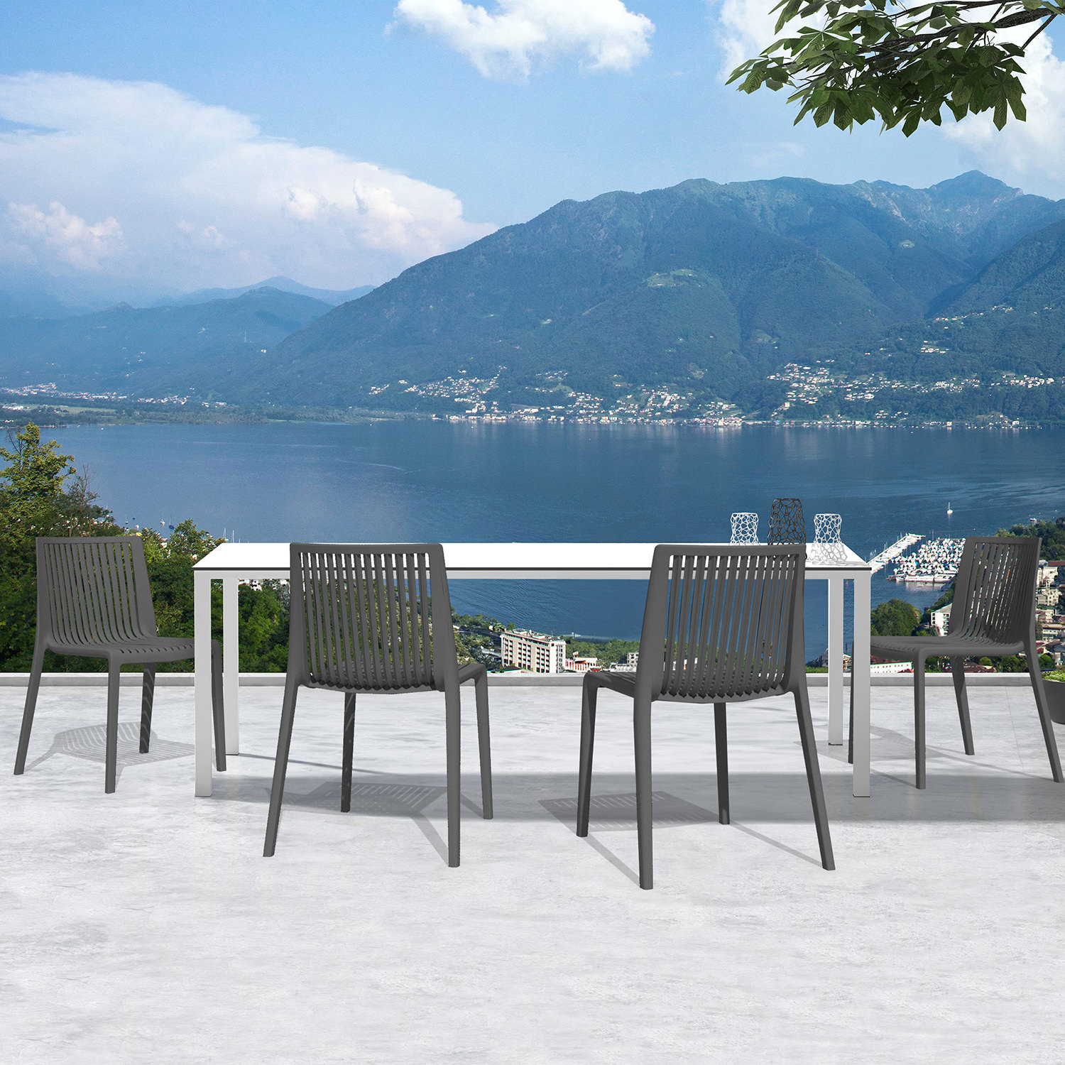 World Rug Gallery CO8054ANTRAC2 Patio-Chairs - View #3