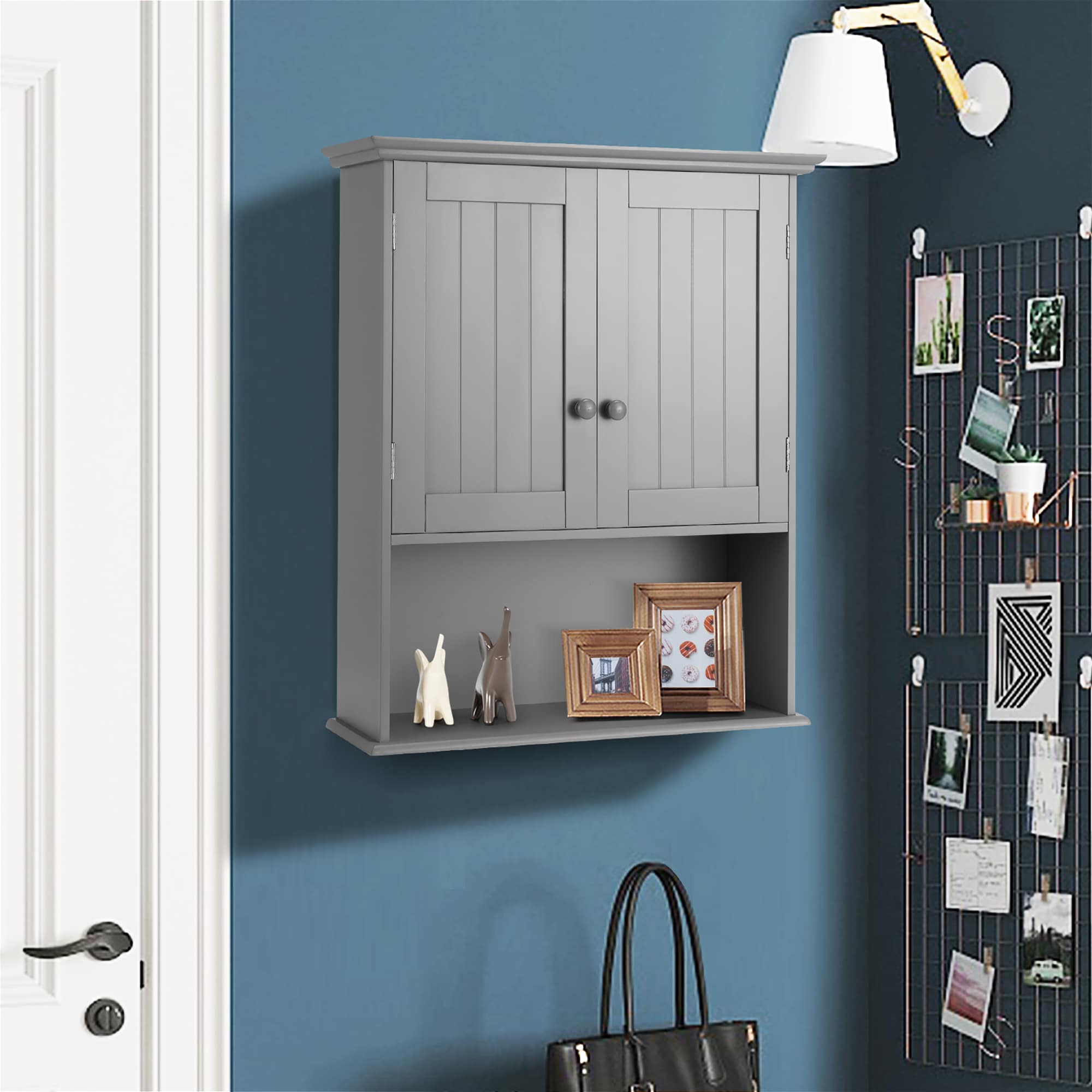 Goplus LWS00370 Bathroom-Wall-Cabinets - View #9
