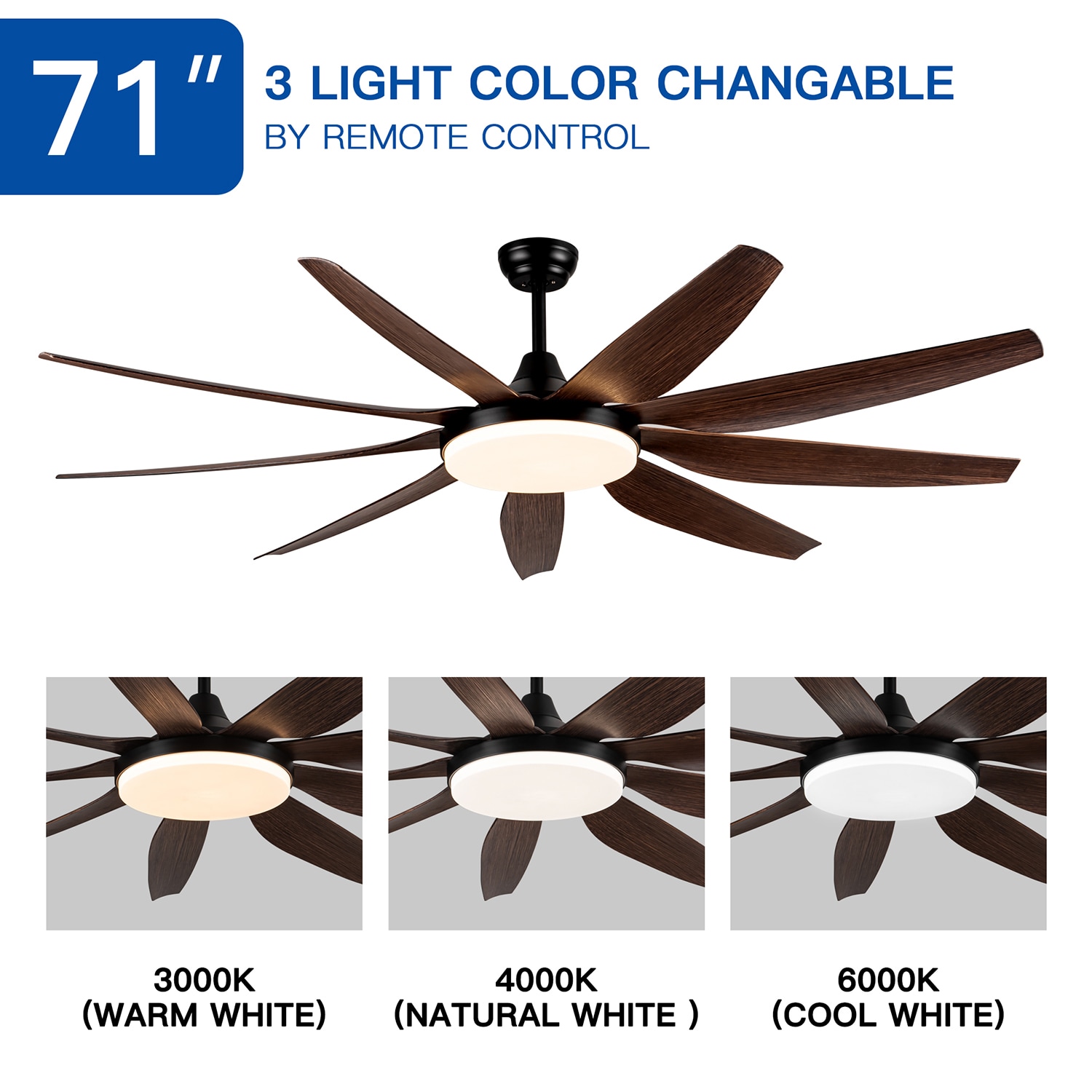 SINOFURN SYA820128BK Ceiling-Fans - View #4