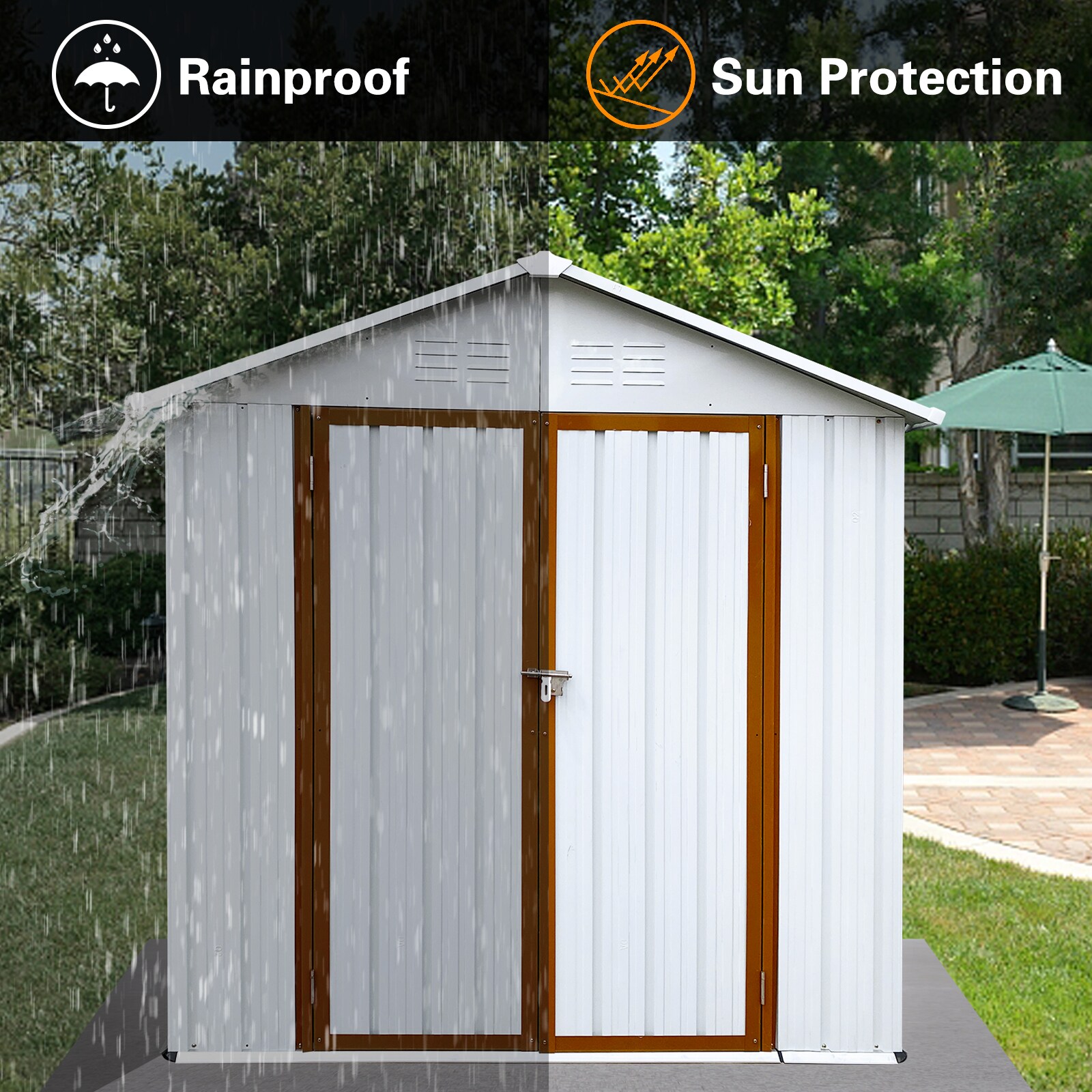 GDFStudio 336850 Metal-Storage-Buildings-Sheds - View #5