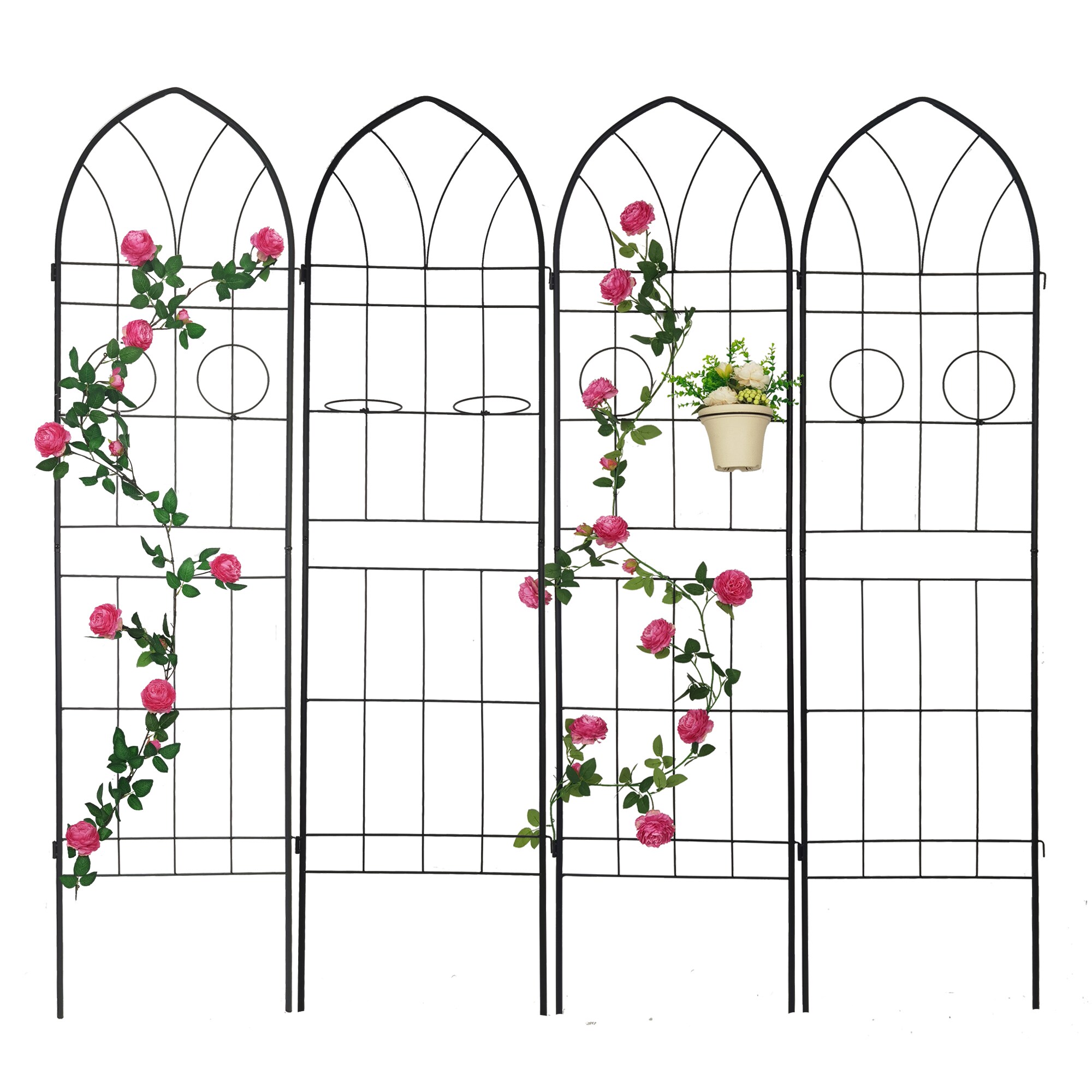 AHIOU HOME ZAAHG-81138GT Garden-Trellis - View #3