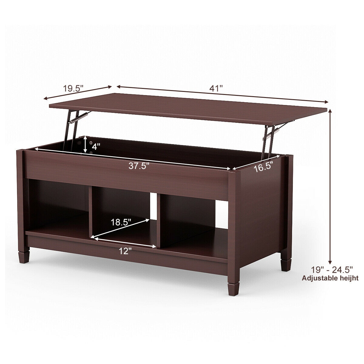 LIVIZA OUG65716CF Coffee-Tables - View #3