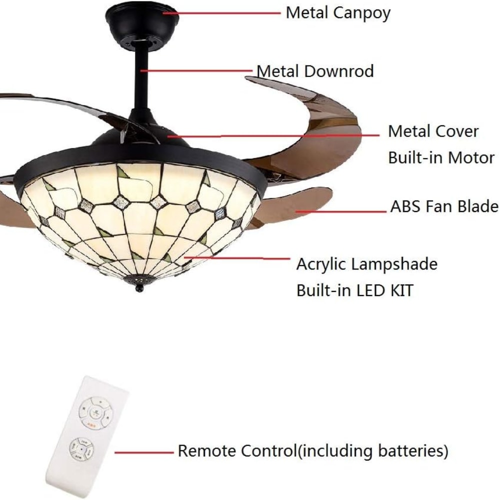 Oukaning HG-HCXLST-2867-US Ceiling-Fans - View #6