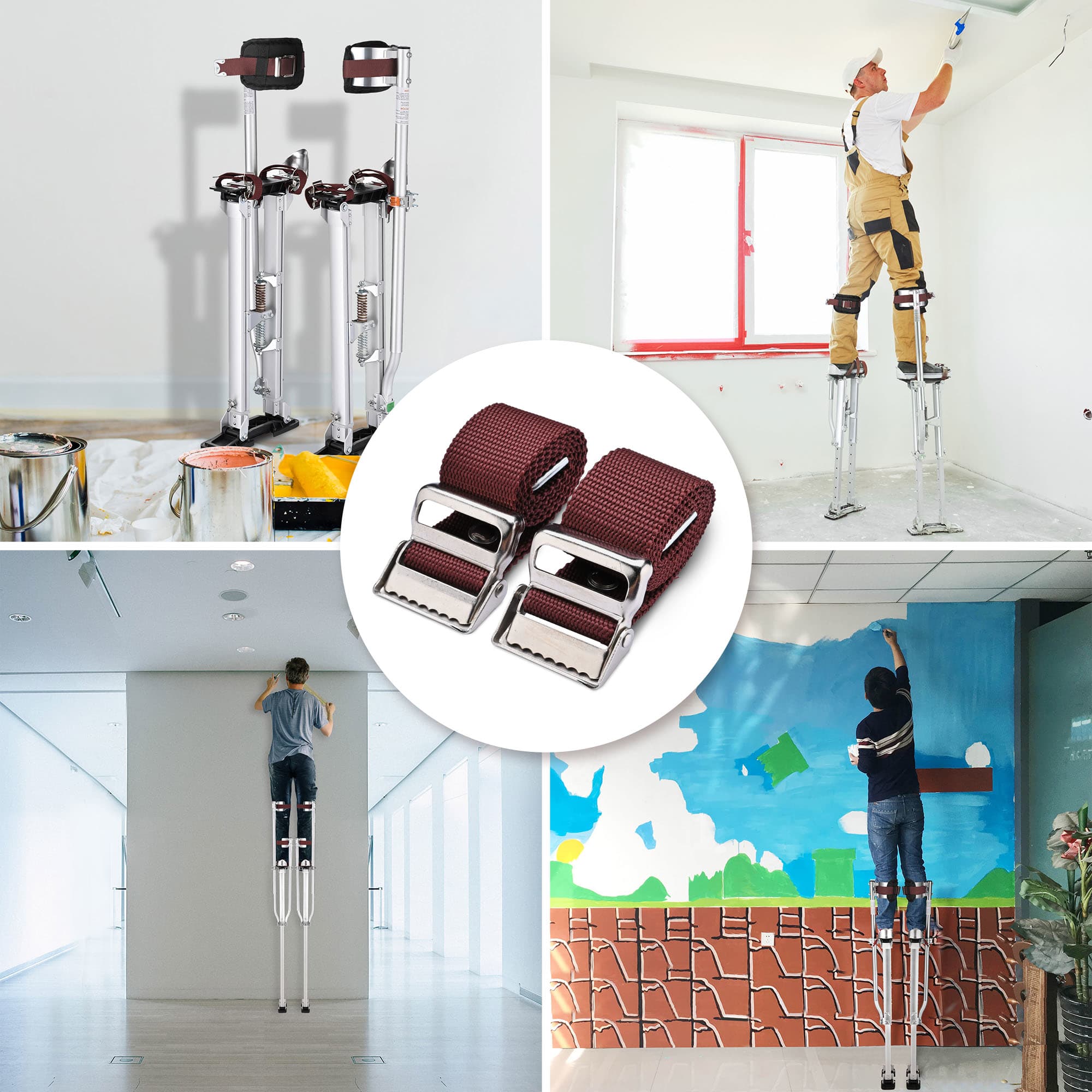 Yescom 08PAR002-STRAP-2-LO Drywall-Stilts - View #4