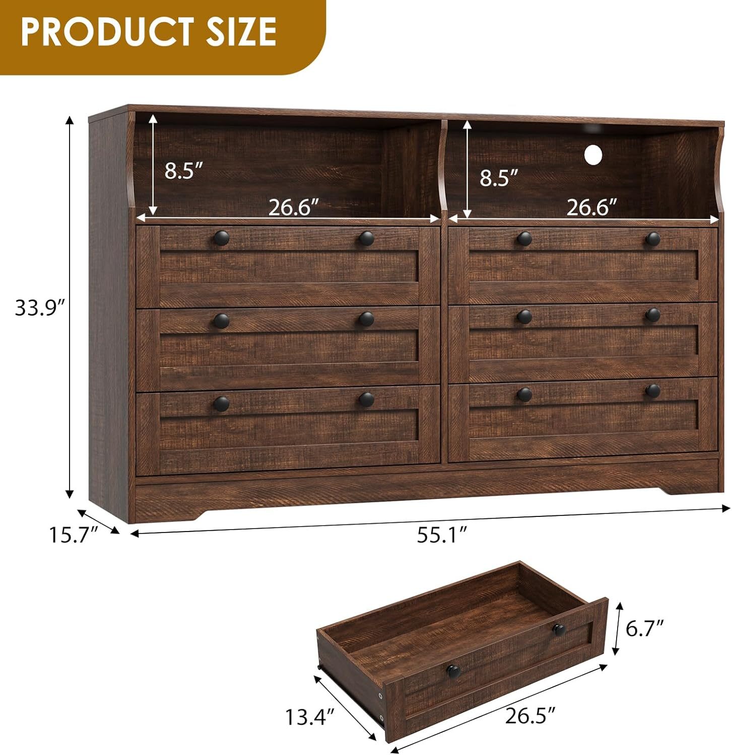 WhizMax LDYLSPHO-33JVLYEB dressers - View #6