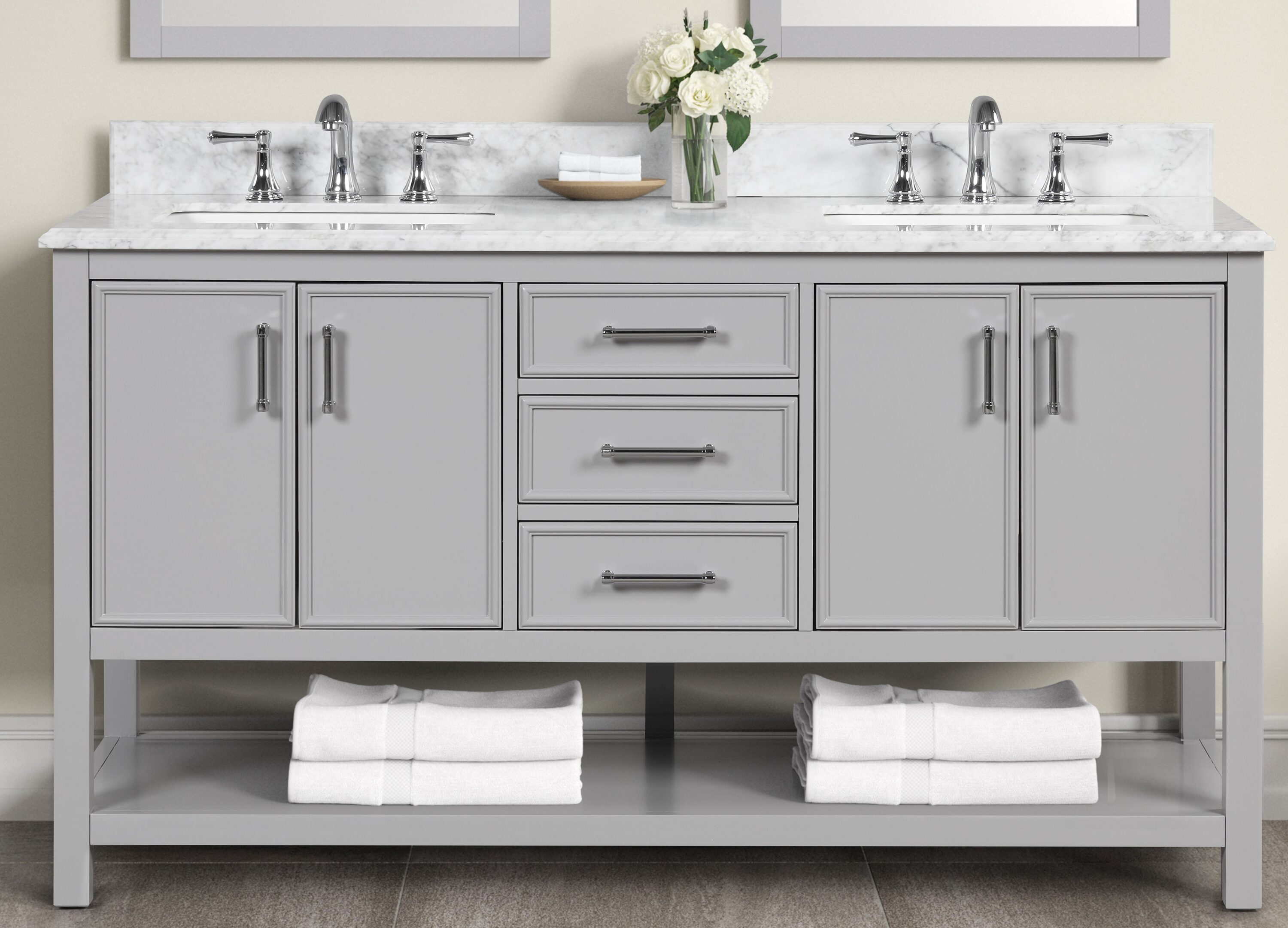 allen + roth LW-8157G-60 Bath-Vanity-Combo - View #10