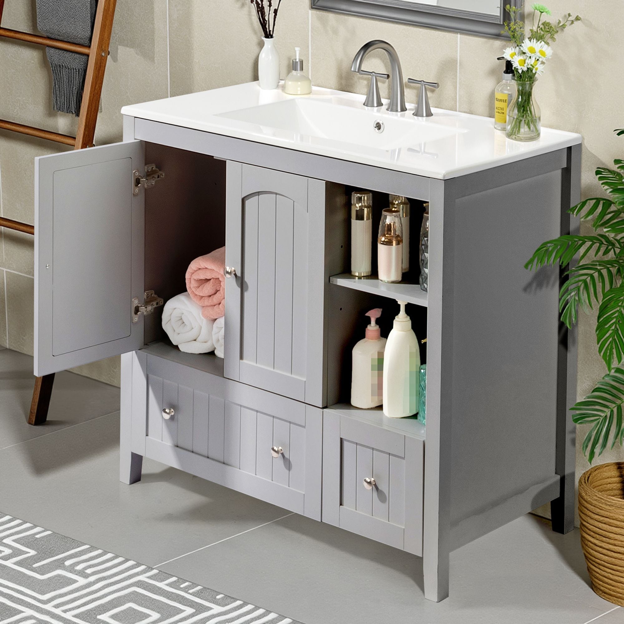 Winado G52006416+09 Bath-Vanity-Combo - View #4