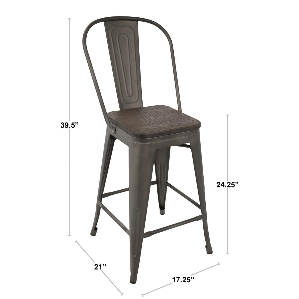 LumiSource CS-ORHB GY+BN2 stools - View #9
