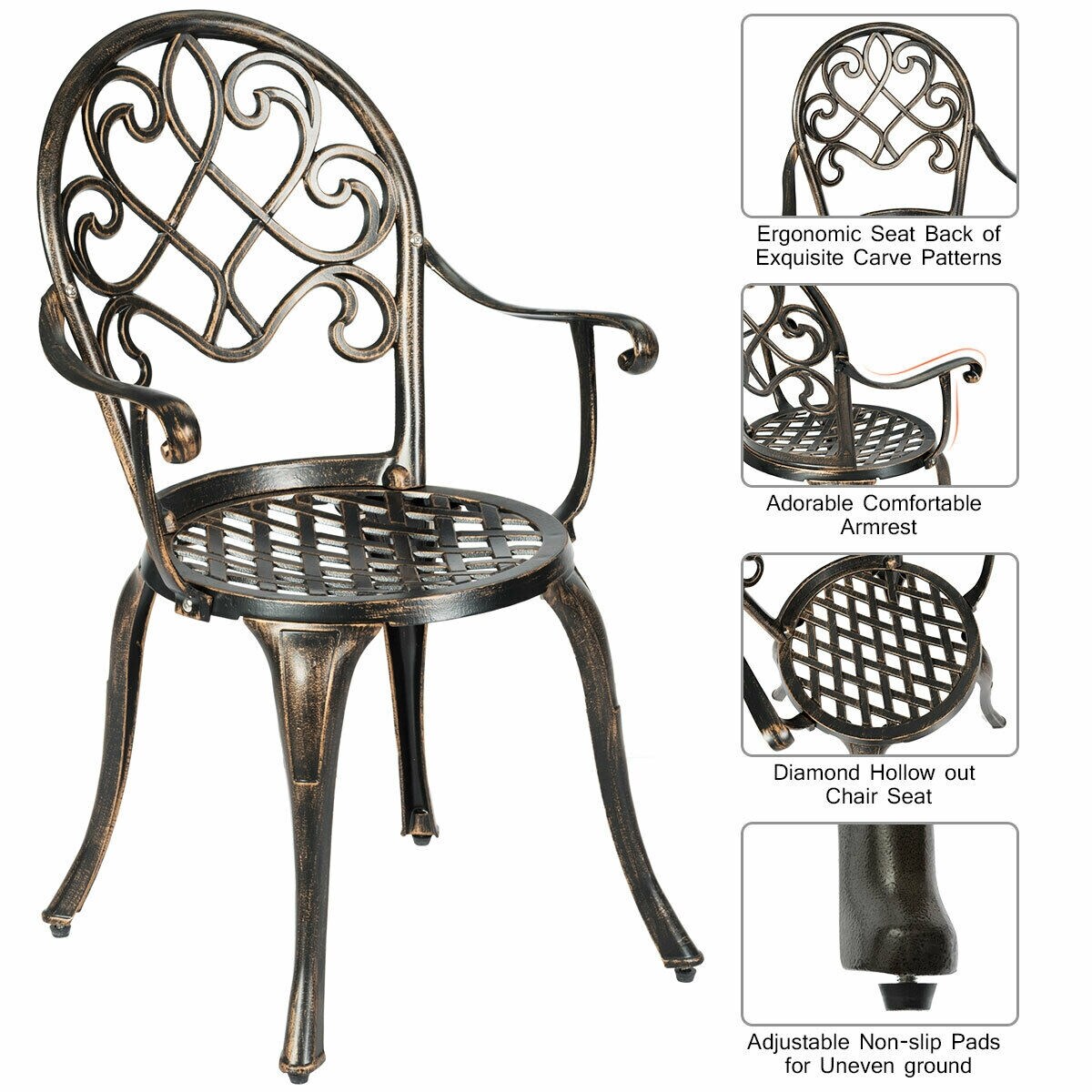 CASAINC WF-OP3860 Patio-Conversation-Sets - View #7
