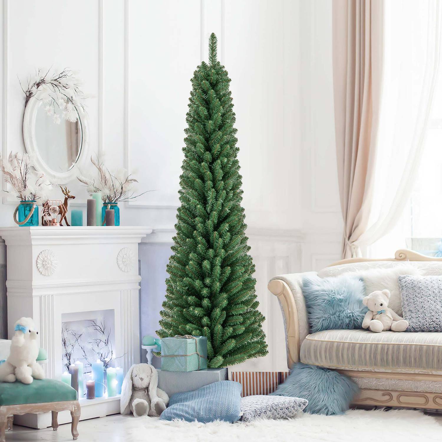 Costway HCST04309 Artificial-Christmas-Trees - View #8