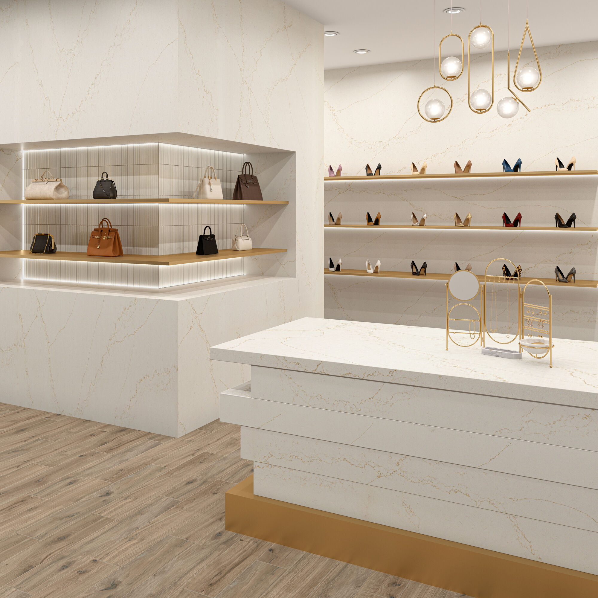 ONE Quartz OQ98 Countertop-Samples - View #5
