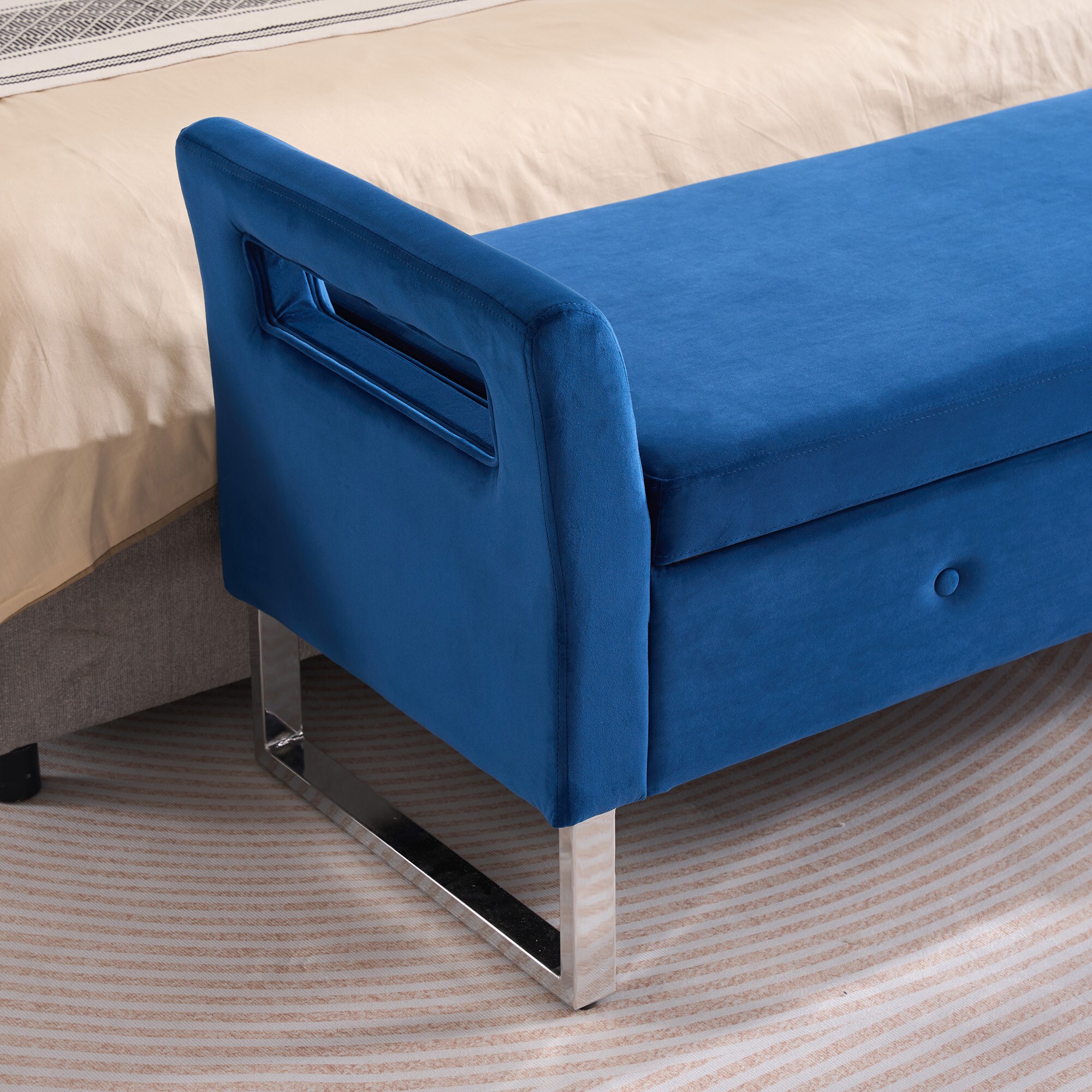 Aortzio HM-S4015-NAVY bench - View #4
