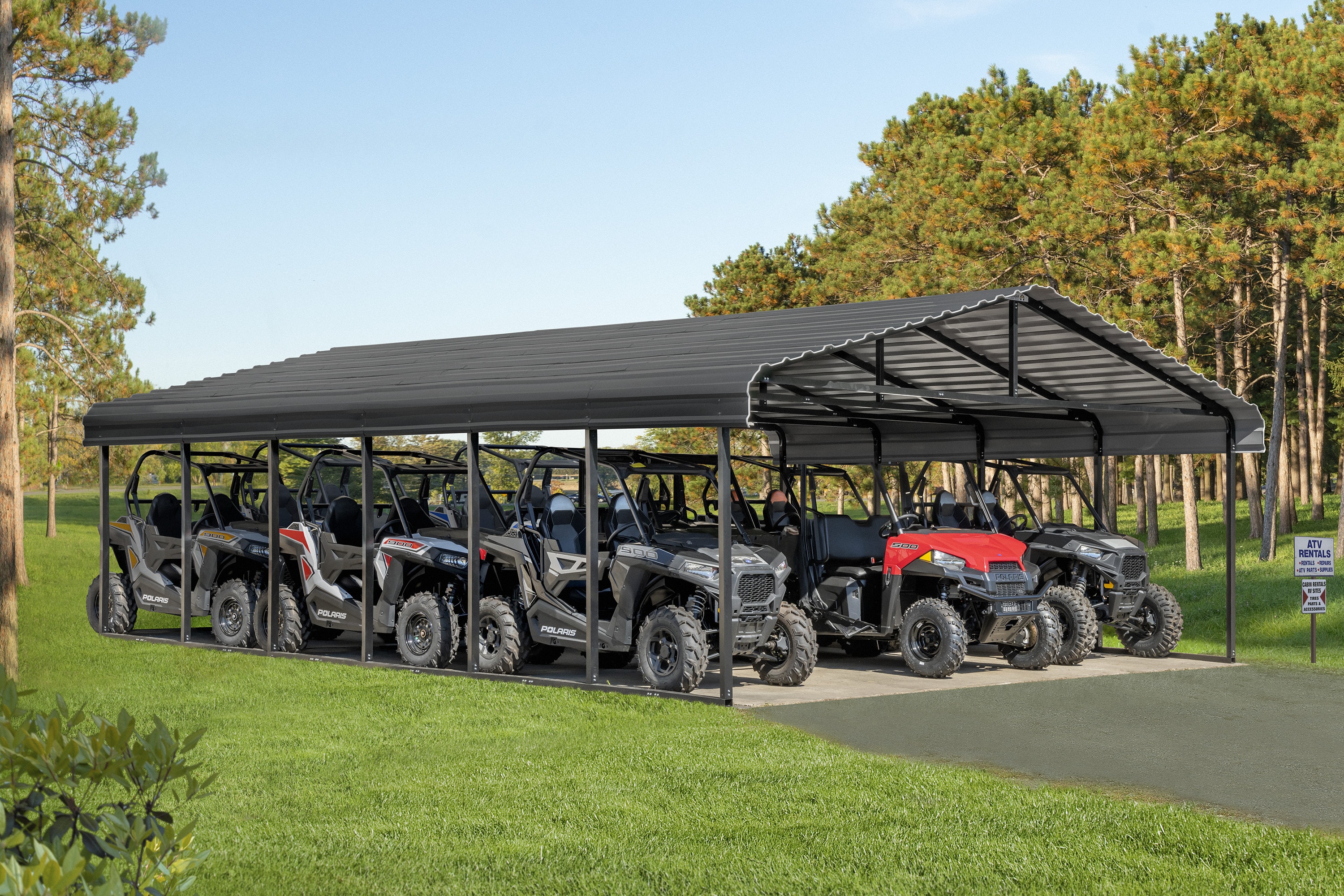 Arrow CPHC202907 Carport-Covers - View #11