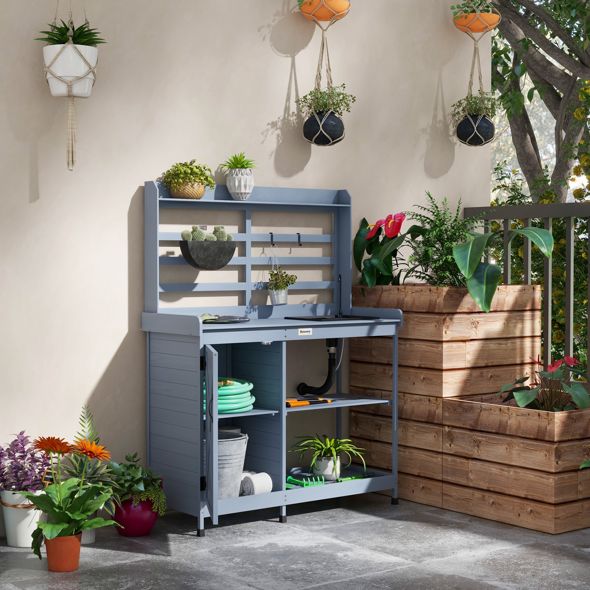 Kahomvis AOS-QPT2-592 Potting-Benches - View #2