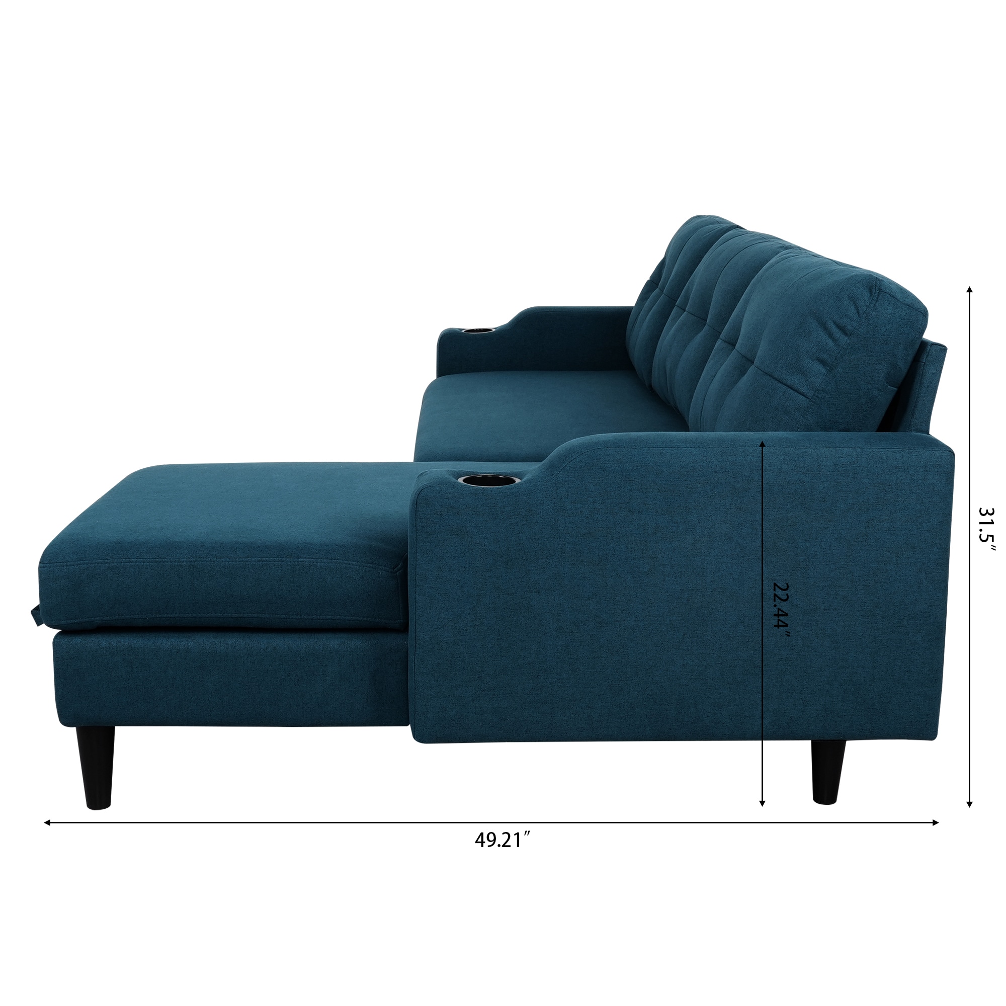 SINOFURN SYA370085BN Sofas-Loveseats - View #9
