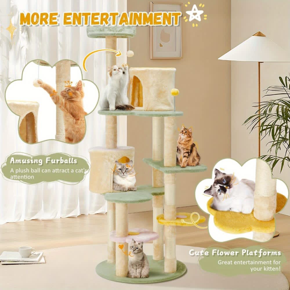 U-HOMY ZH-026LG-CT Cat-Trees - View #5