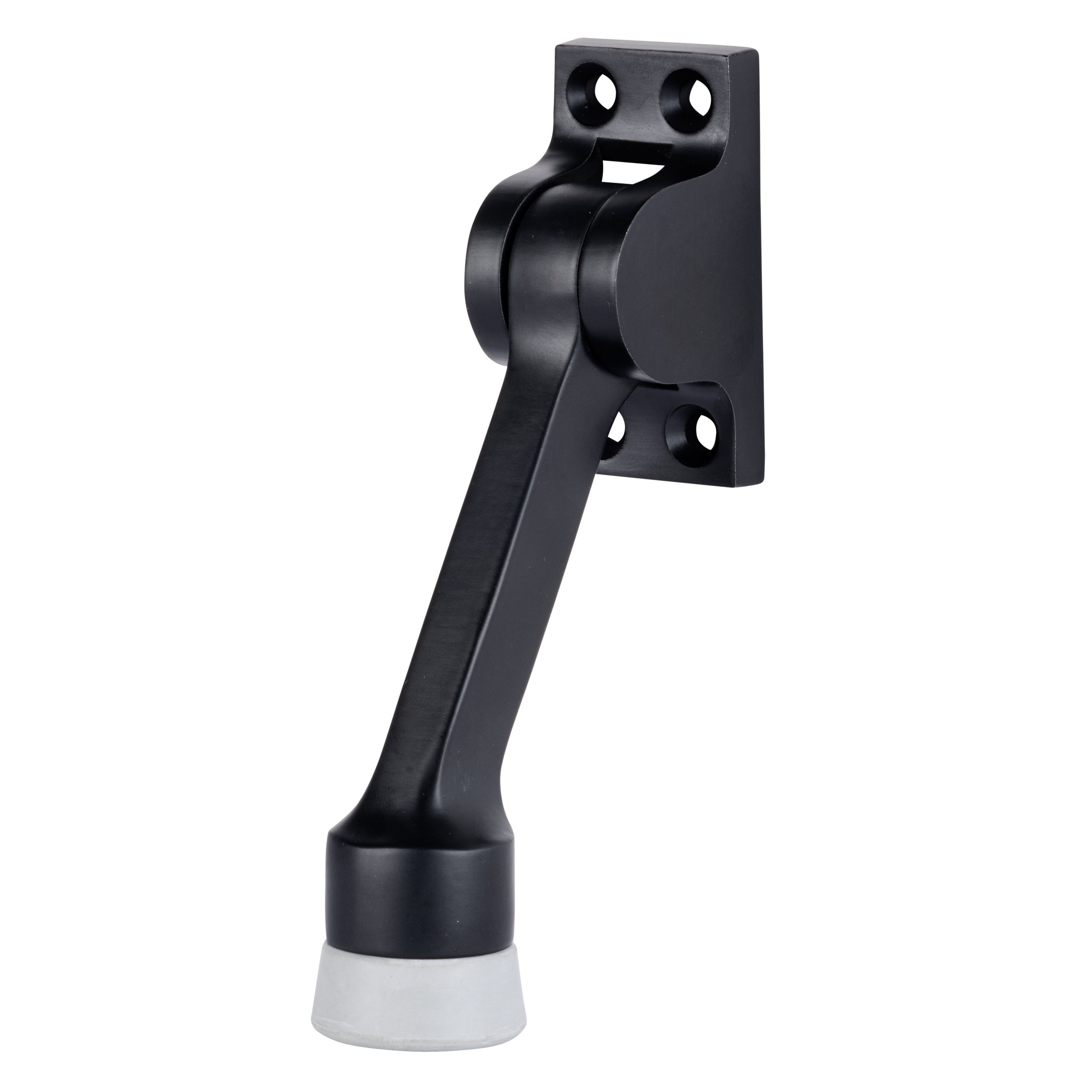 BRINKS COMMERCIAL 4-in Black Kick-down Door Stop In The Door Stops ...